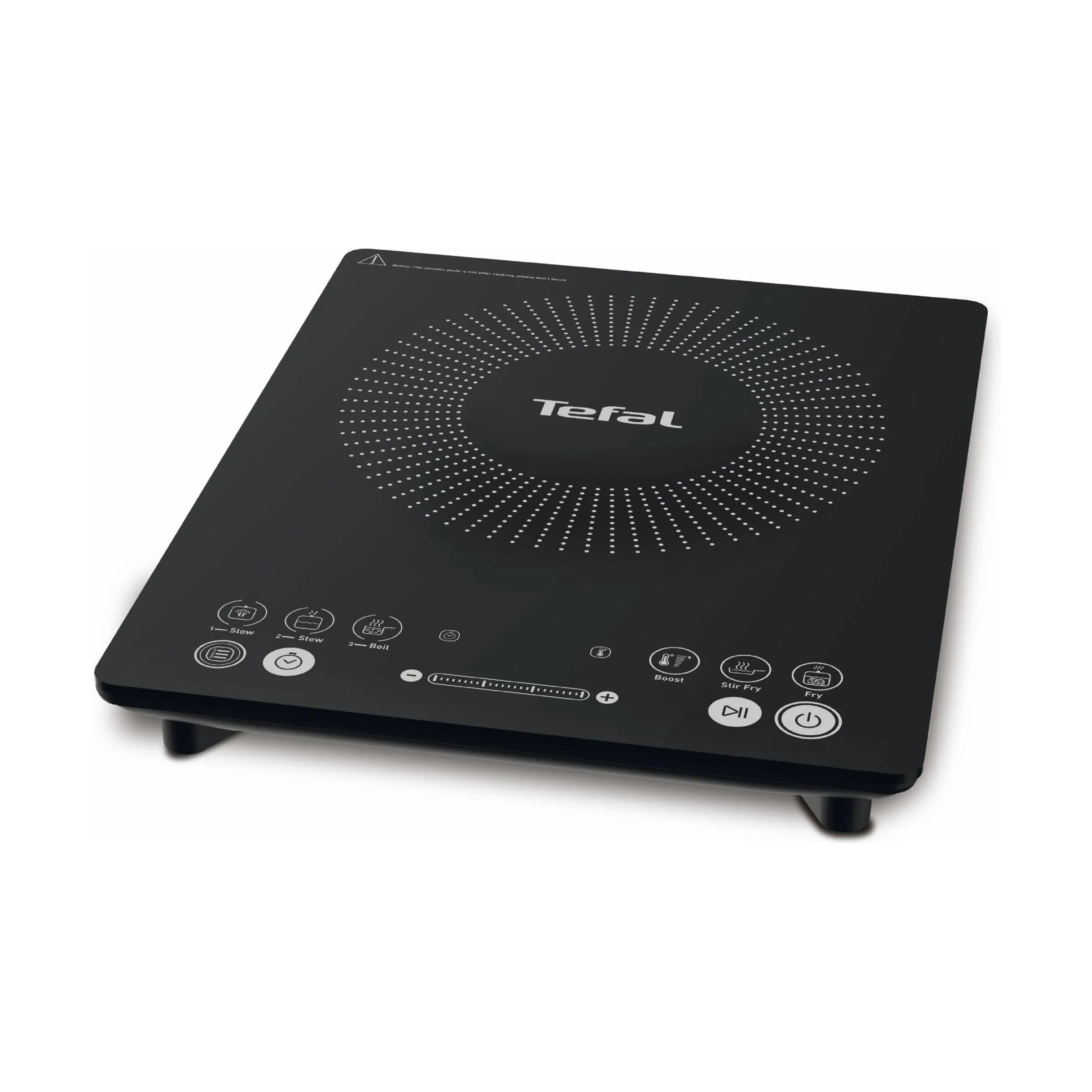 Tefal Kogeplader Slim Induktionskogeplade i Sort, 7