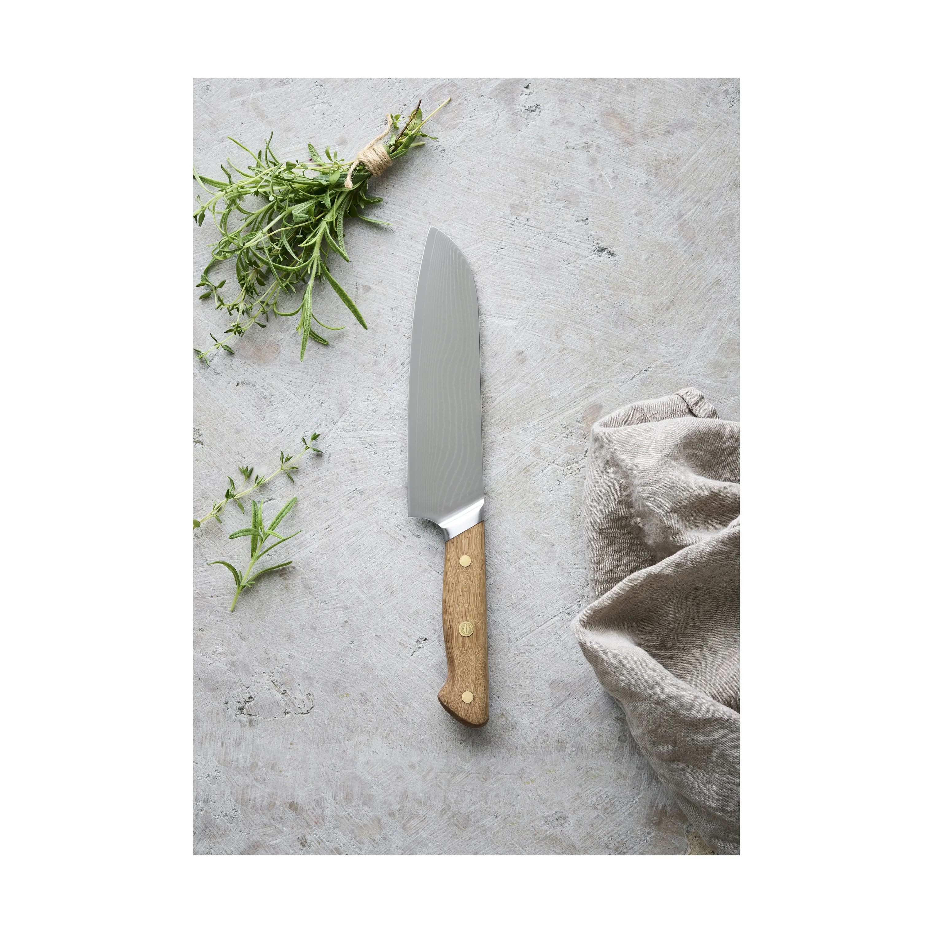 Pillivuyt Gourmet Santokuknive Douron Santokukniv i Natur, 2