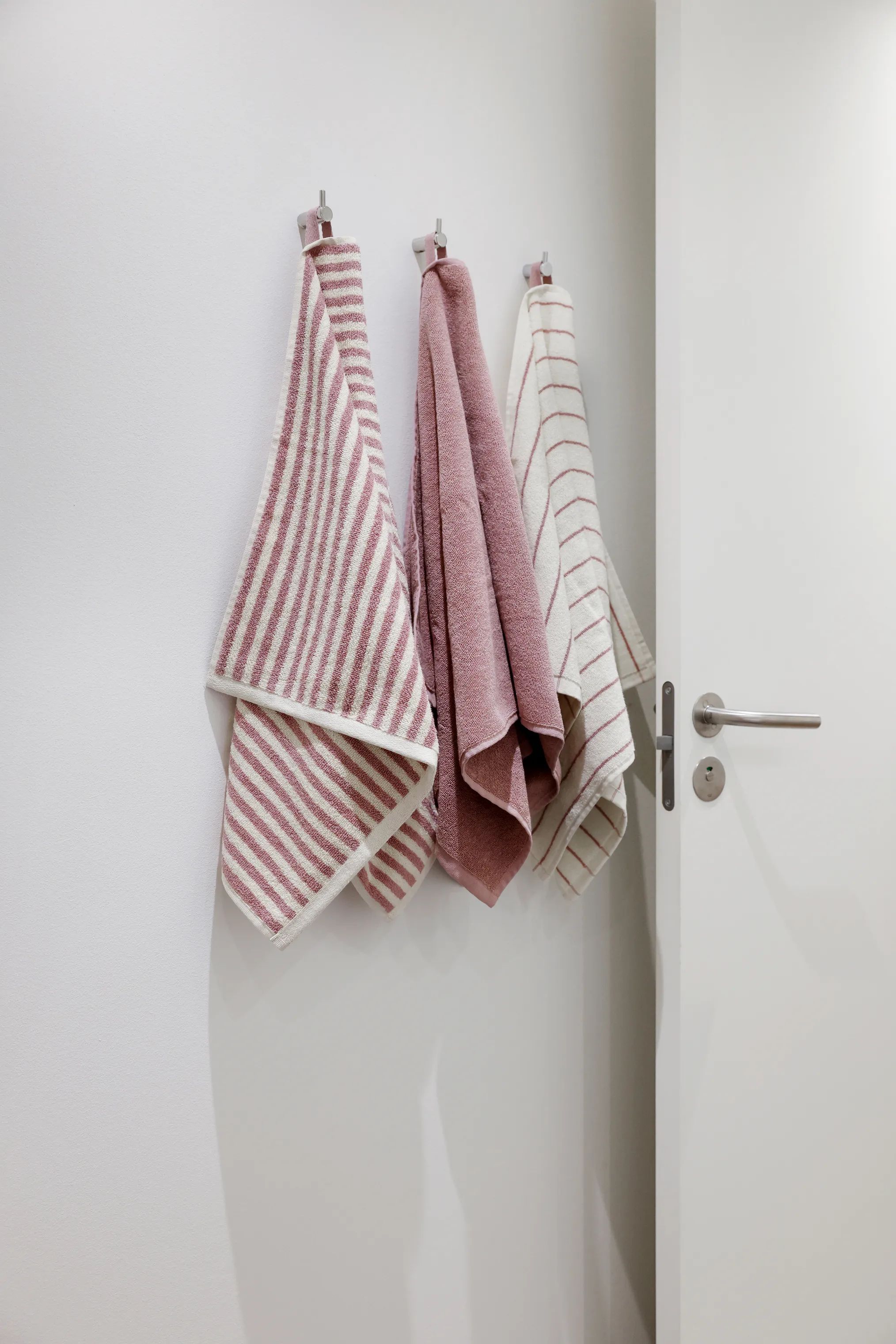 CASA Living Håndklæder Charmant Håndklæde i Rosa, B50 x L100 cm, 2