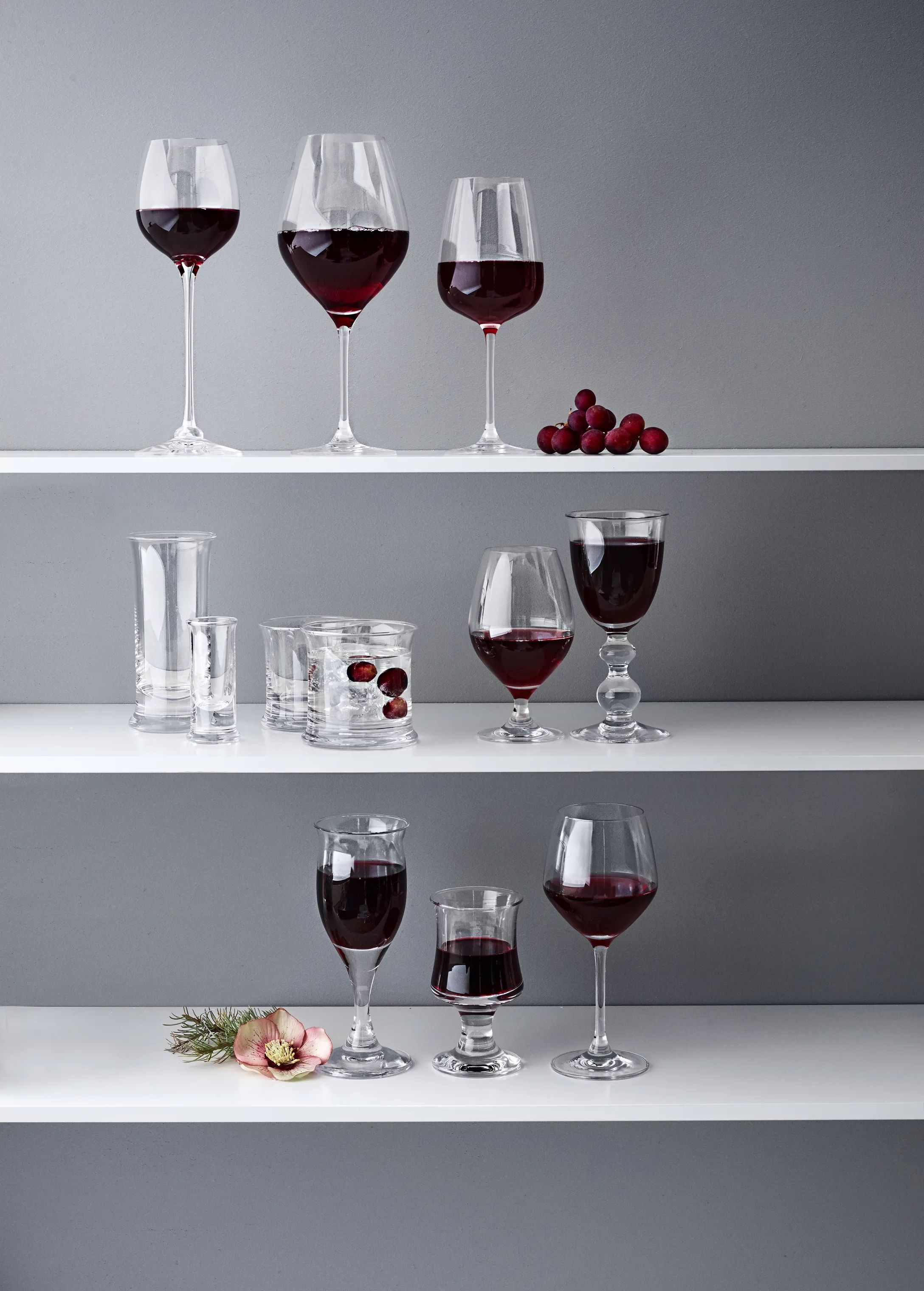 Holmegaard Lowball glas No. 5 Sjusglas i Klar, 24 cl, 2