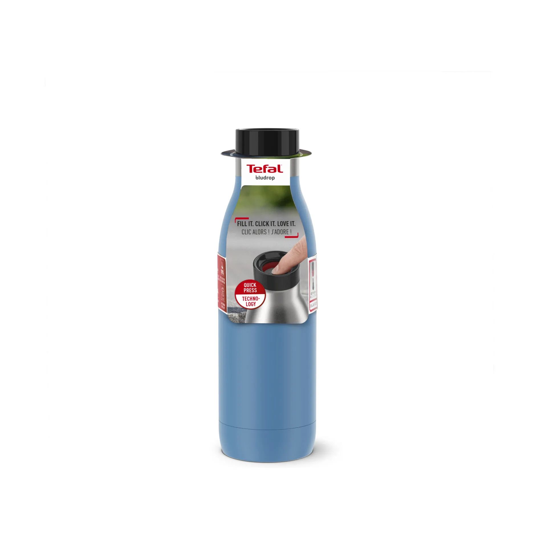 Tefal Termoflasker Bludrop Basic Termoflaske i Blå, 50 cl, 4