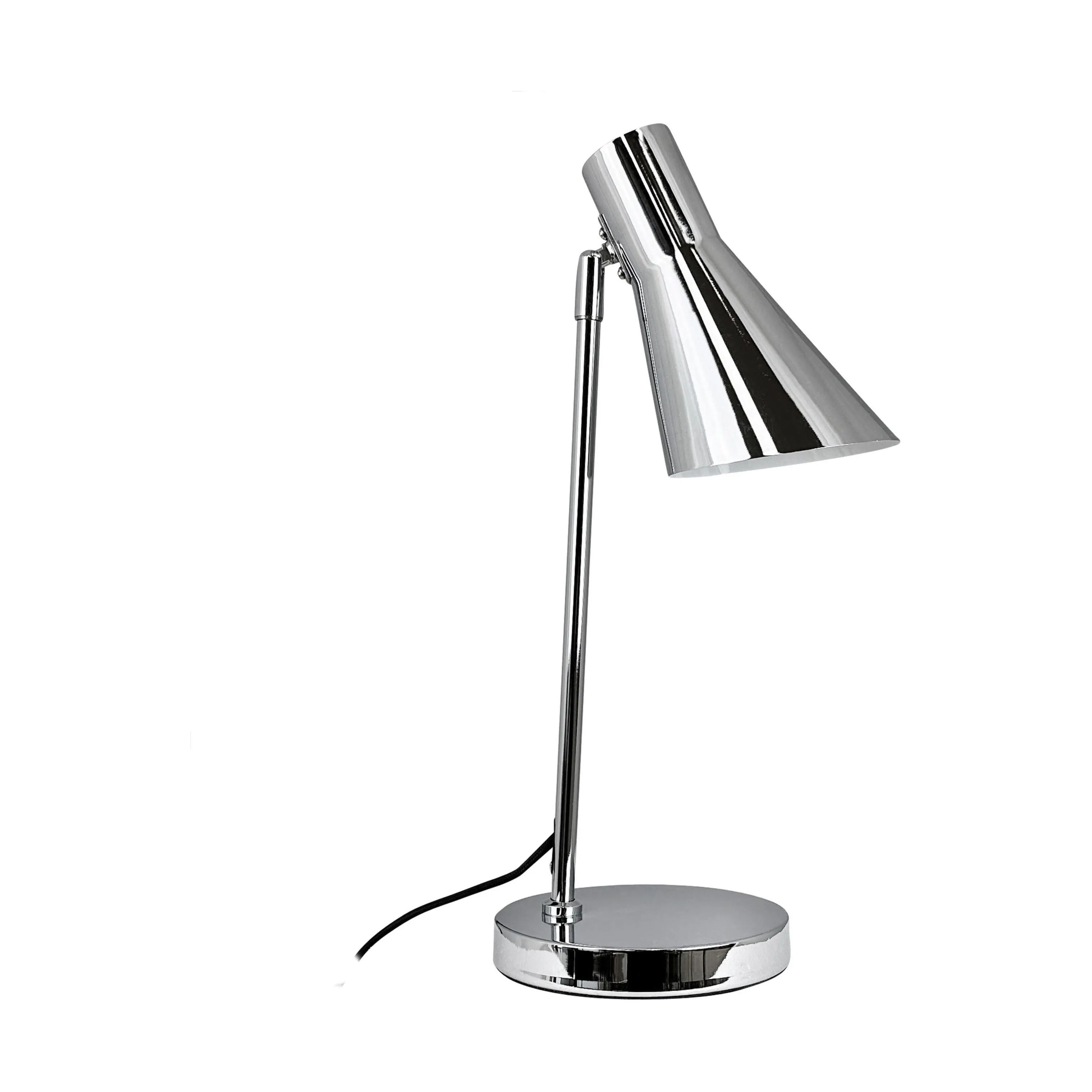 Dyberg Larsen Bordlamper DL12 Bordlampe i Krom, H44,5 x Ø16 cm, 1