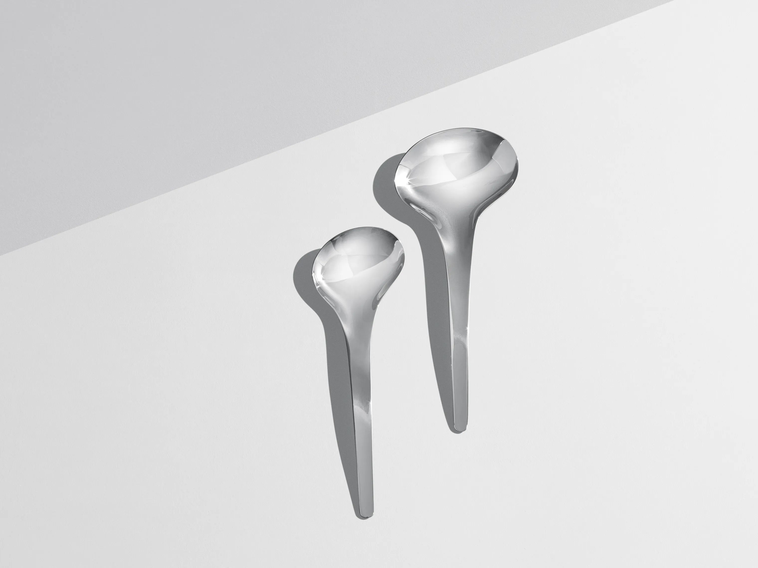 Georg Jensen Serveringsskeer Bloom Serveringske i Stål, 2