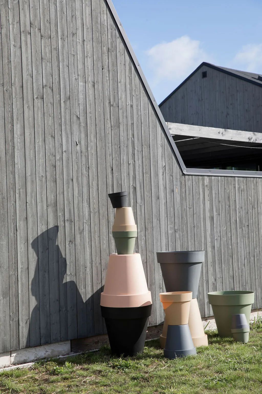 ByOn Plantekrukker Brixton Krukke i Sort, 44 cm, 2