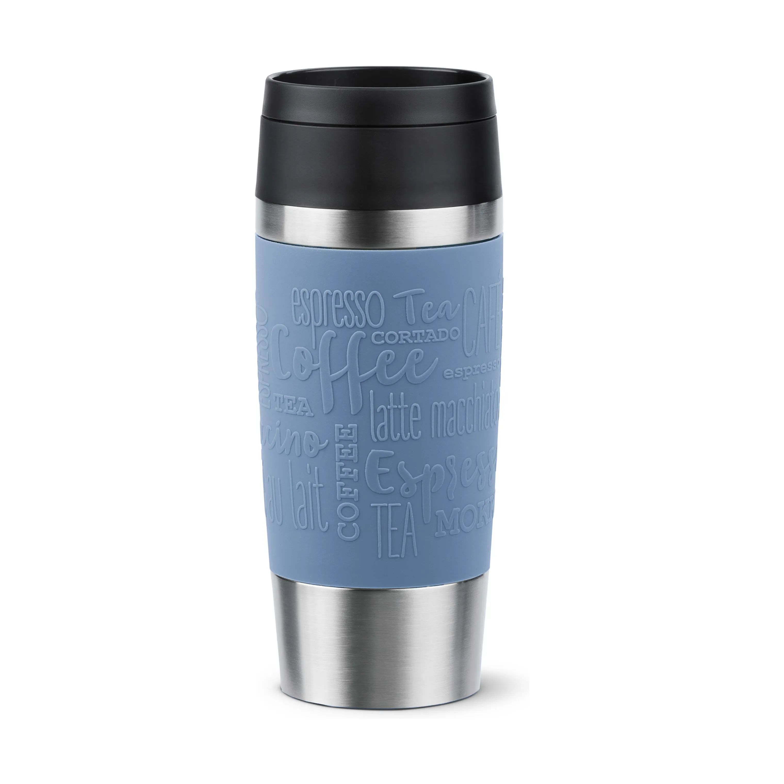 Emsa To go kopper To Go To-Go Classic Rejsekrus i Aqua Blue, 0.36 L, 1