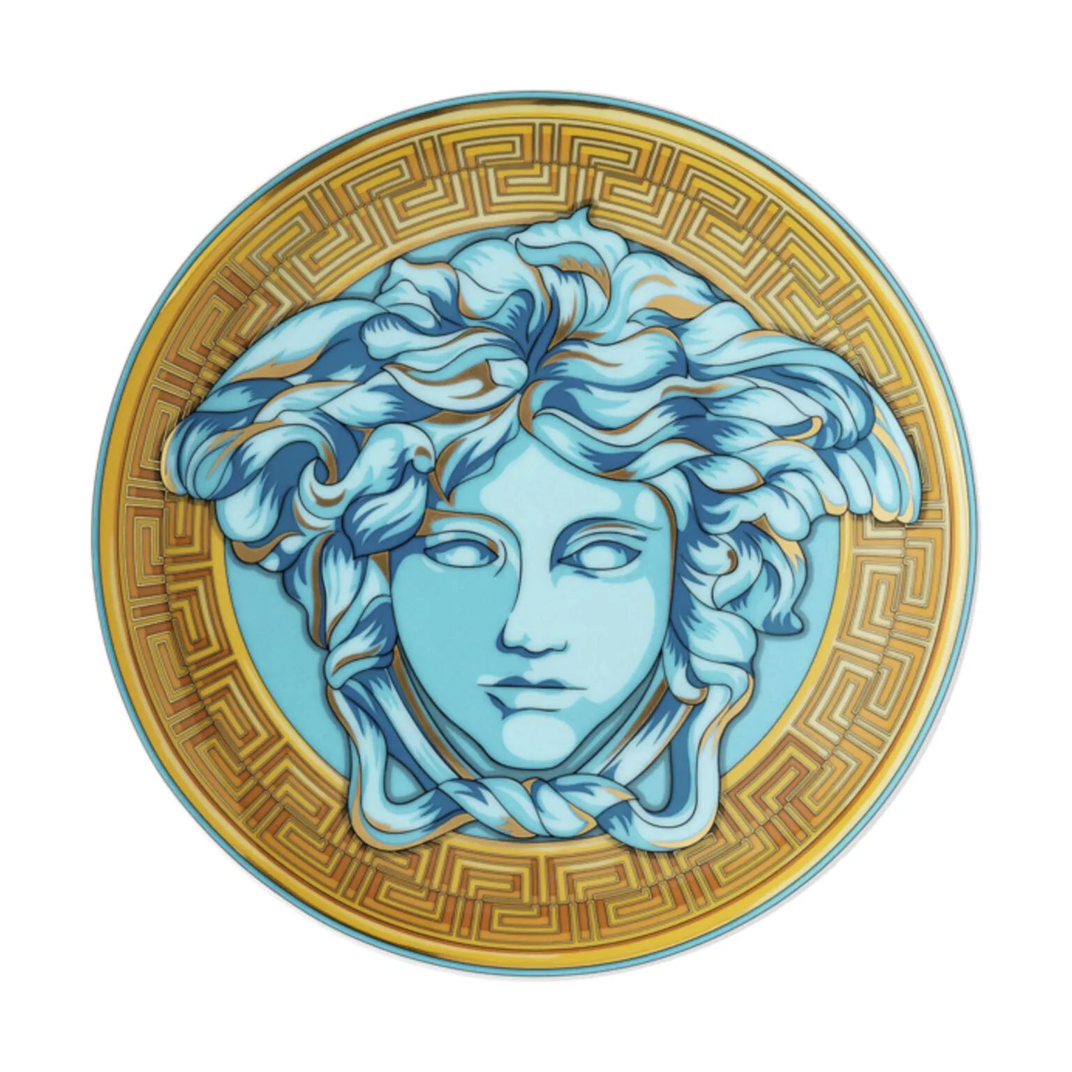 Versace Kagetallerkener Blue Coin Kagetallerken i Grøn, 1