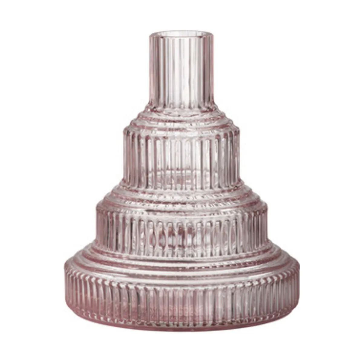 Kosta Boda Vaser Pavilion Vase i Light Pink, 1