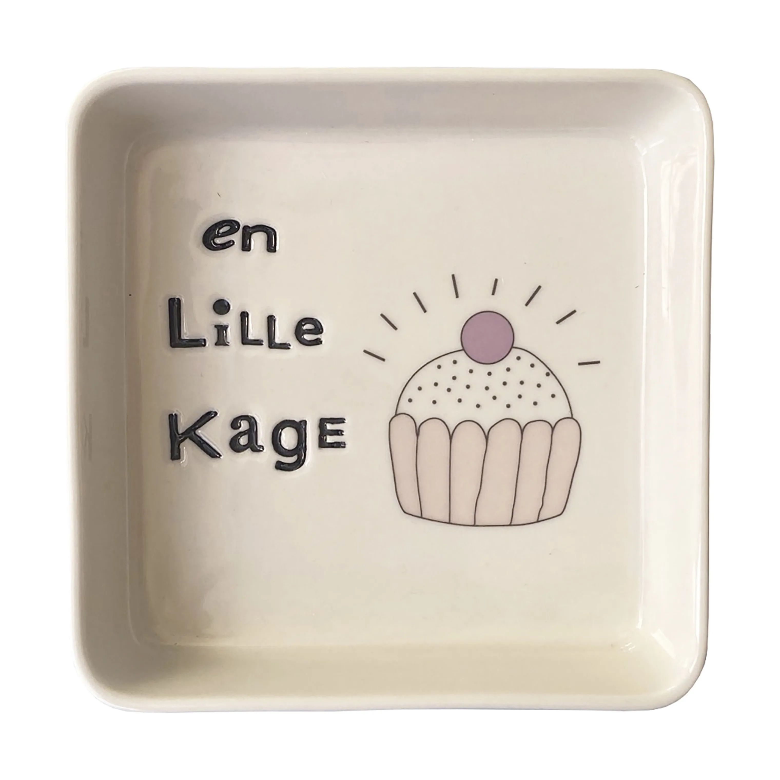 Liebe Serveringsfade Serveringsfad i En lille kage pink, 1