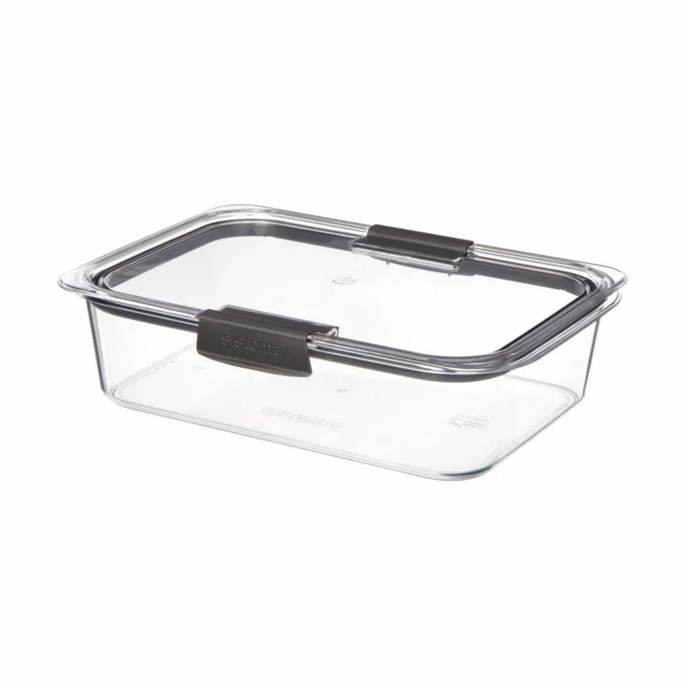 Sistema Opbevaringsbokse Brilliance Opbevaringsboks i Grå/Klar, 2 L, 1