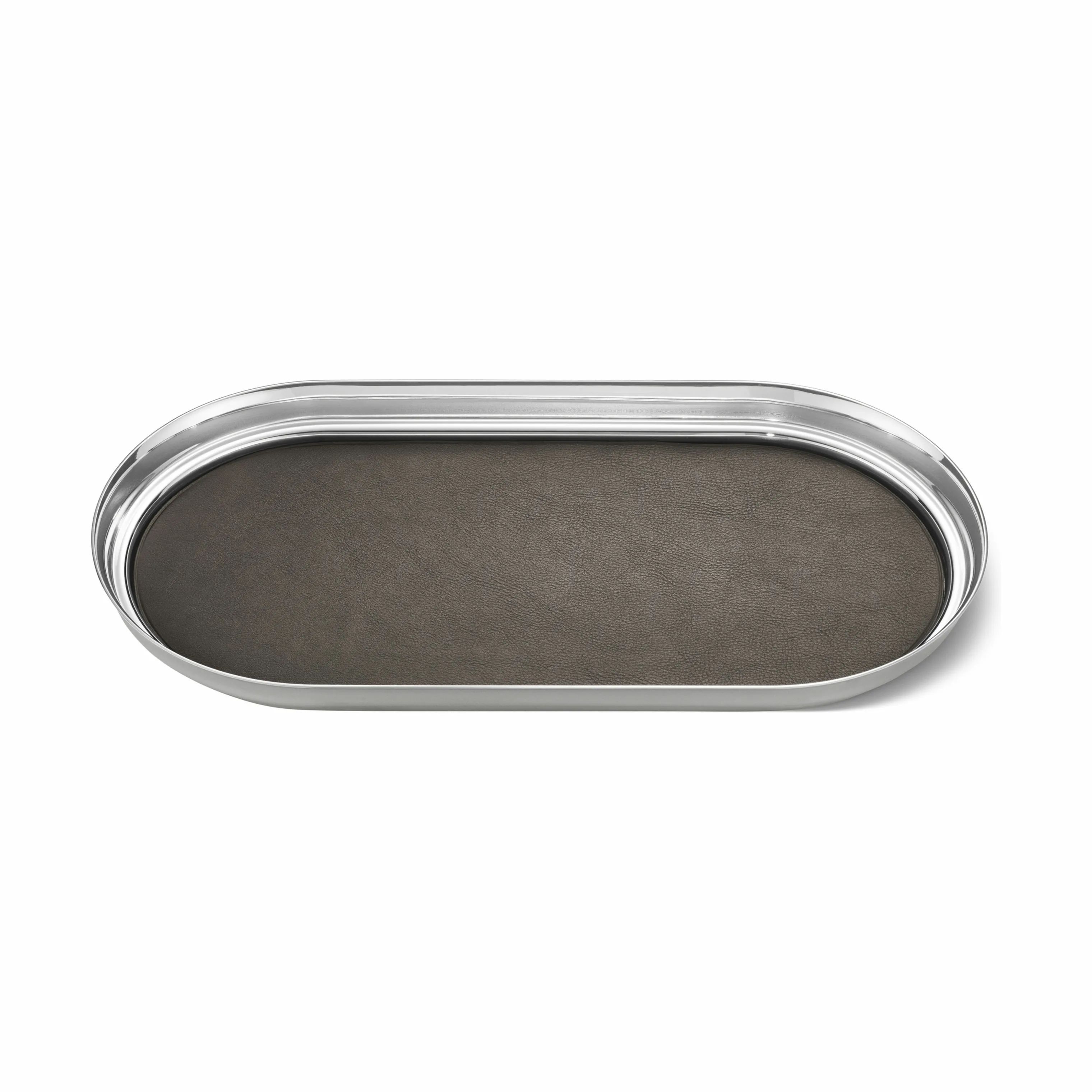 Georg Jensen Bakker Manhattan Bakke i Sølvfarvet/Sort, 35 cm, 1