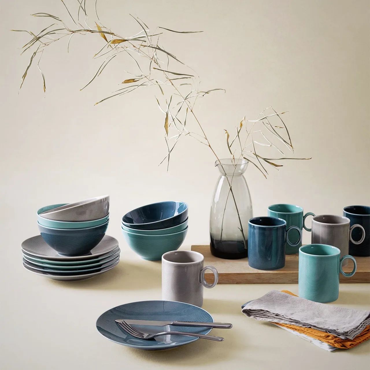 Rosenthal Frokosttallerkener Loft Frokosttallerken i Night Blue, 3