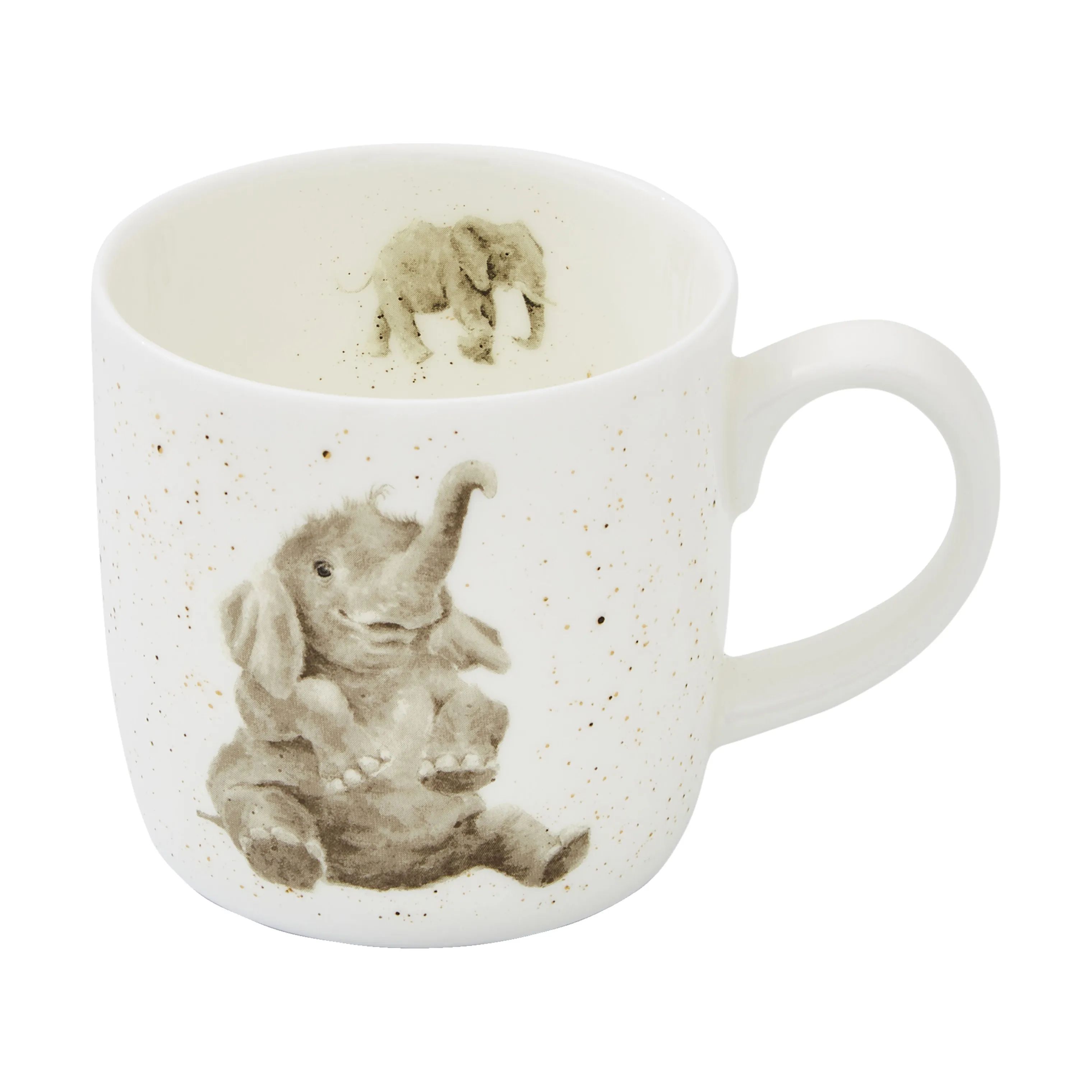 Royal Worcester Krus og kopper med hank Wrendale Krus - Role model i Elefant, 1