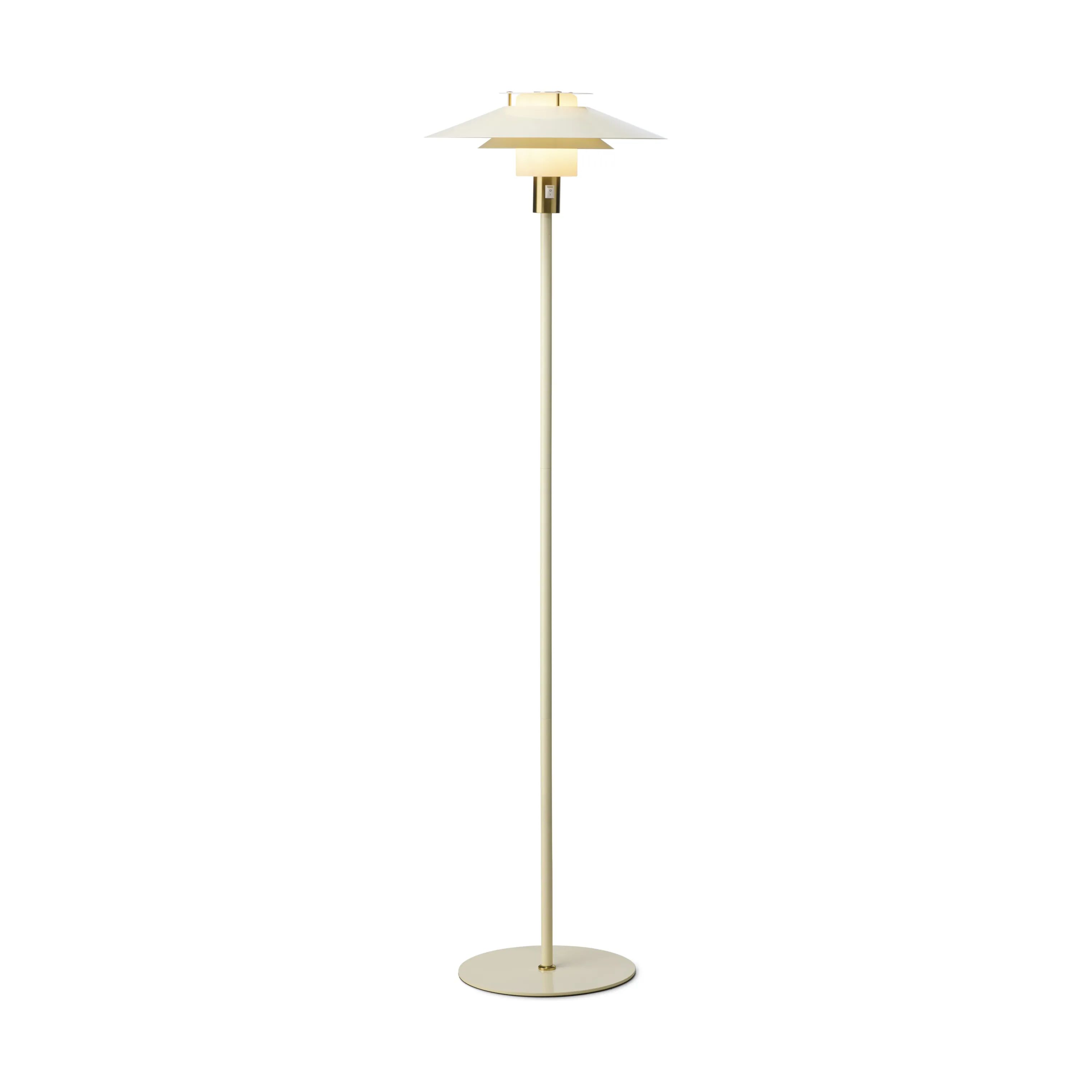 Halo Design Gulvlamper Rivoli Gulvlampe i Creme, 1