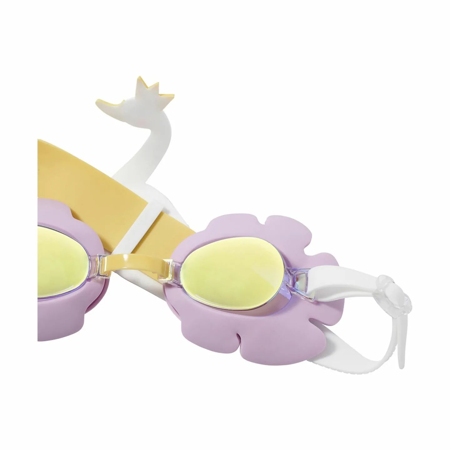 Sunnylife Badeudstyr Dykkerbriller - Princess Swan i Lilla, 4