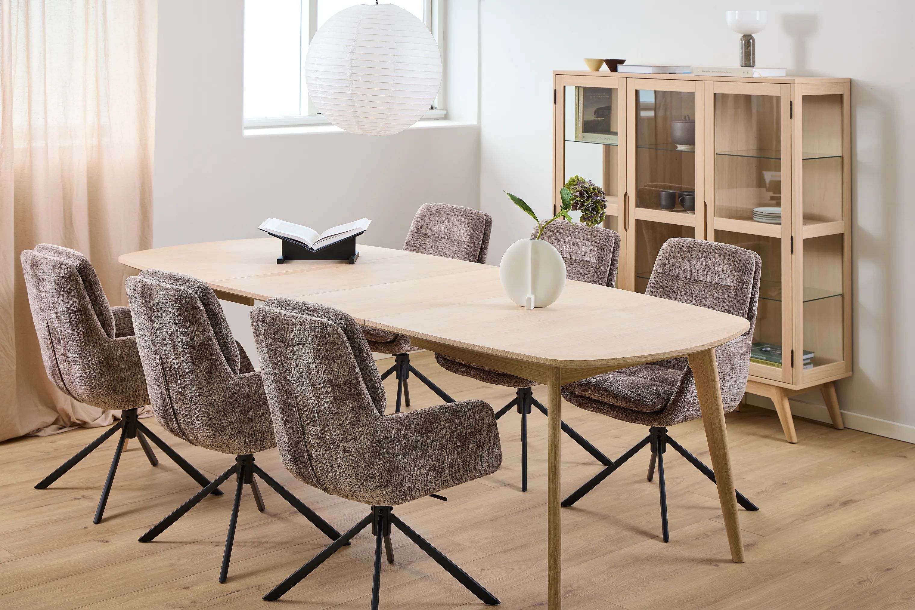 CASA Living Spisebordsstole Edgar Spisebordsstol i Brun, 3