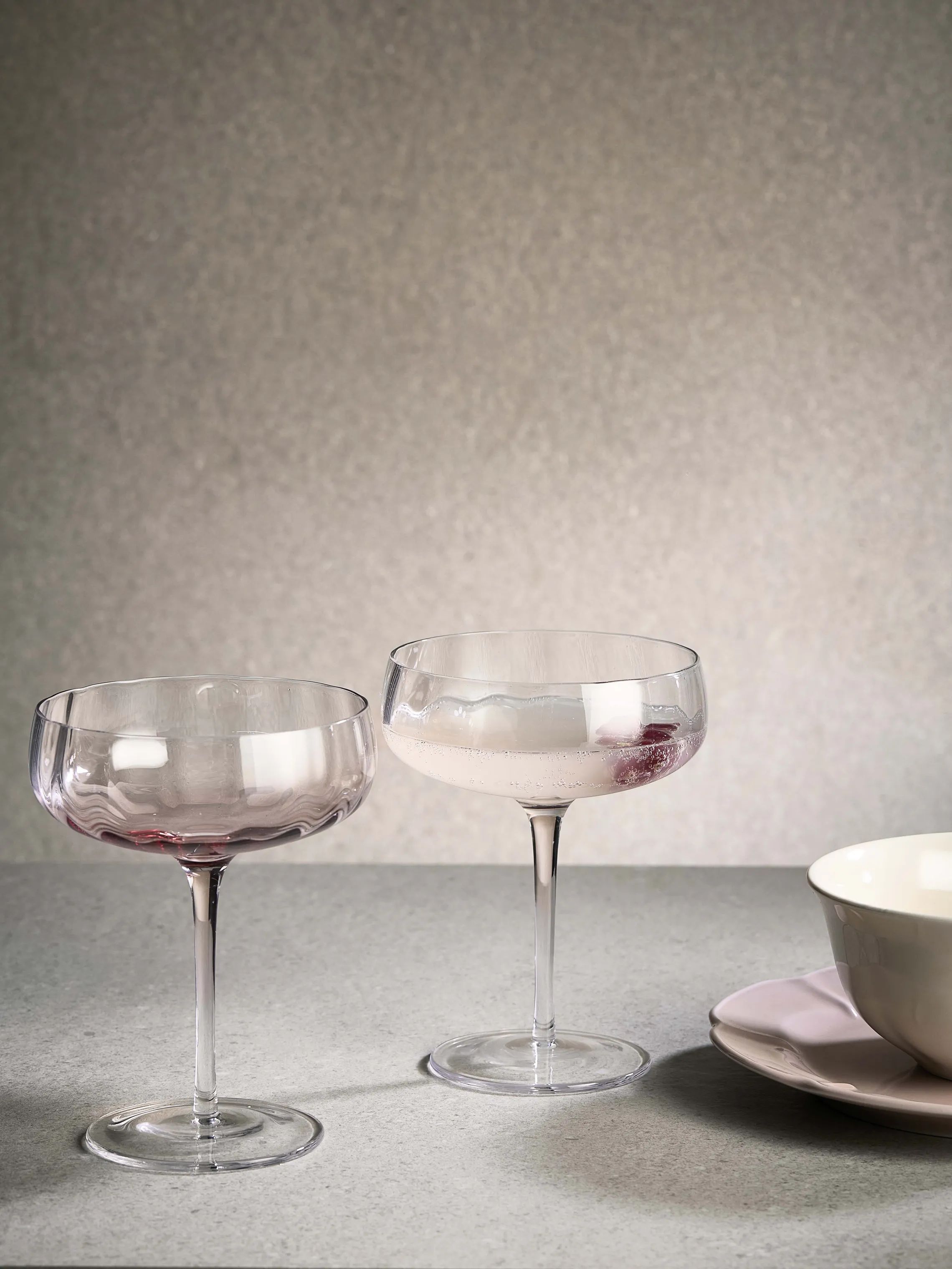 SØHOLM Champagneglas Sonja Champagneglas i Sand, 2