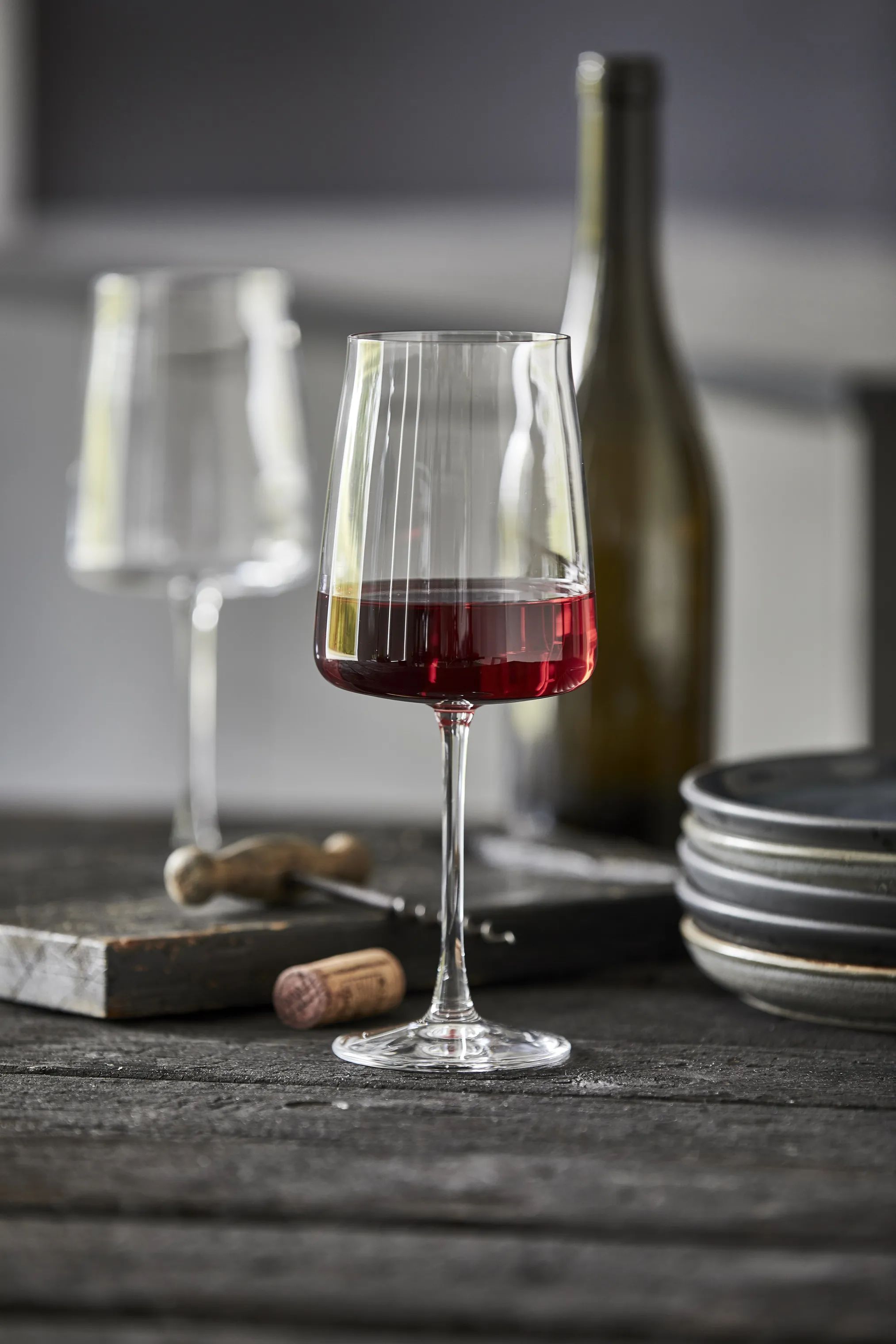 Lyngby Glas Rødvinsglas Zero Rødvinsglas - 4 stk. i Klar, 54 cl, 2