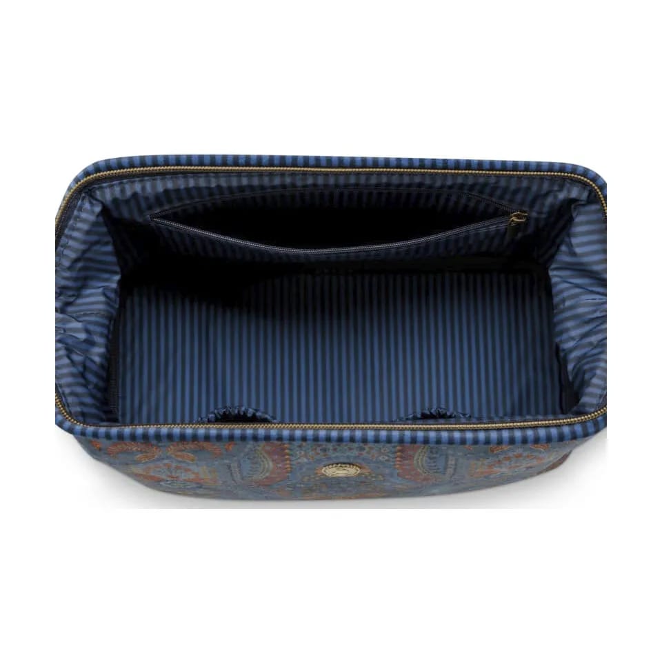 PIP Studio Toilettasker Cooper Kosmetiktaske i Blå 1, H20,7 x B30 cm, 4
