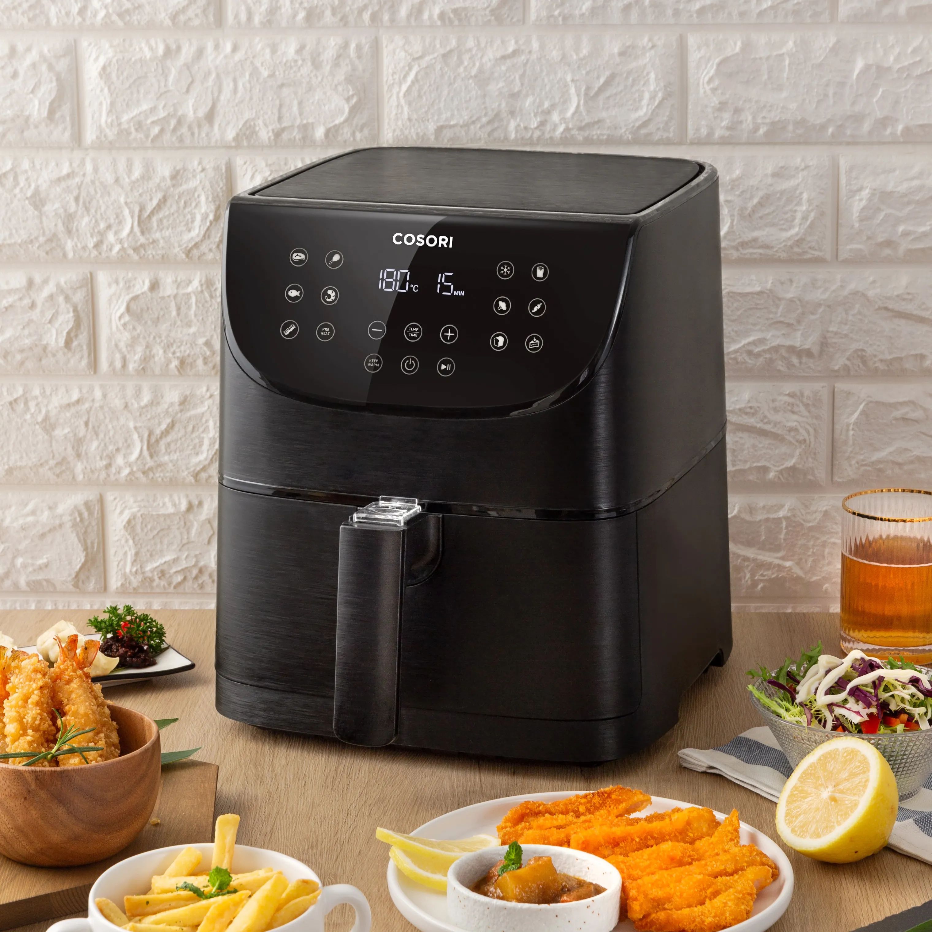 Cosori Airfryers Premium Airfryer i Sort, 5