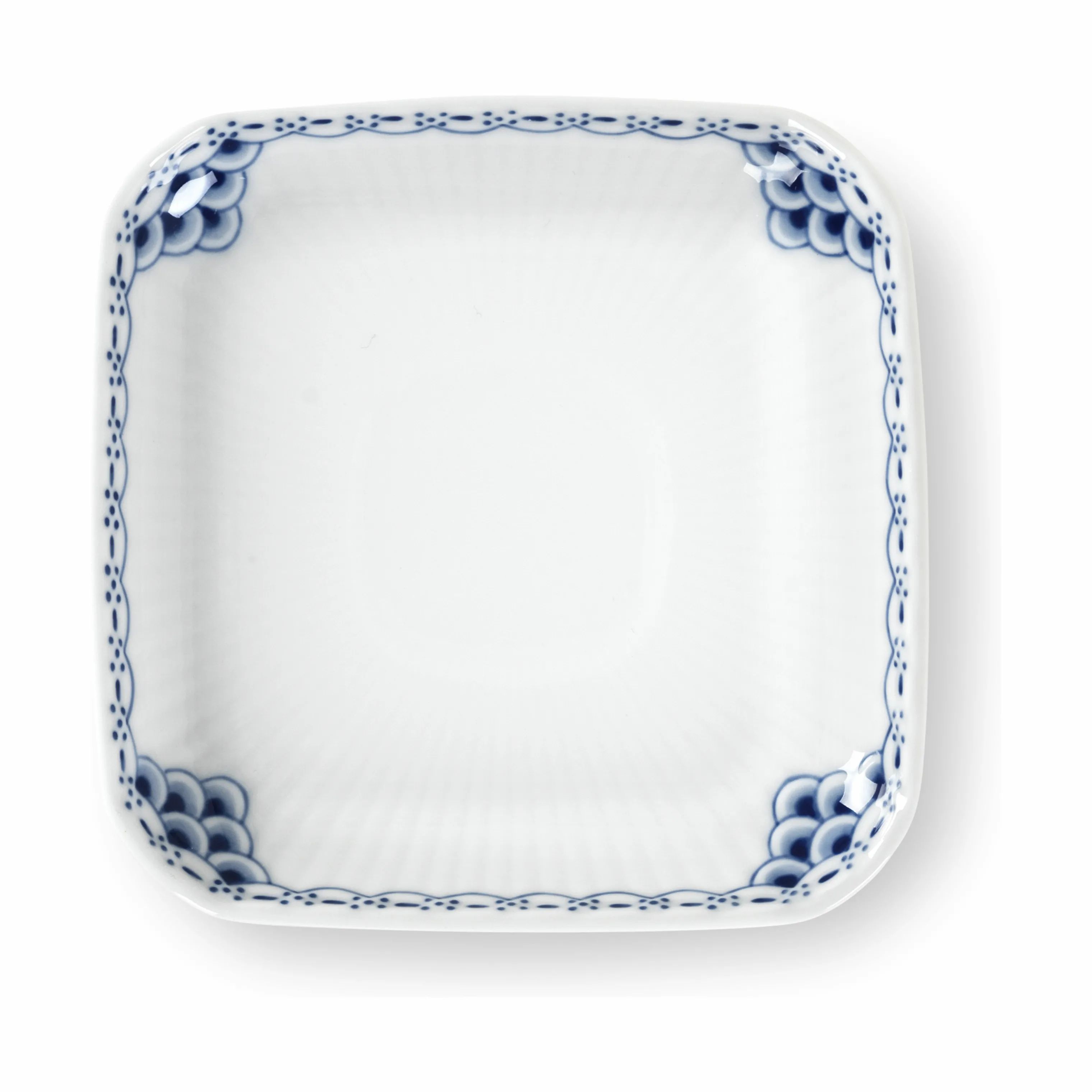 Royal Copenhagen Frokosttallerkener Prinsesse Tallerken i B10,5 x L10,5 cm, 1