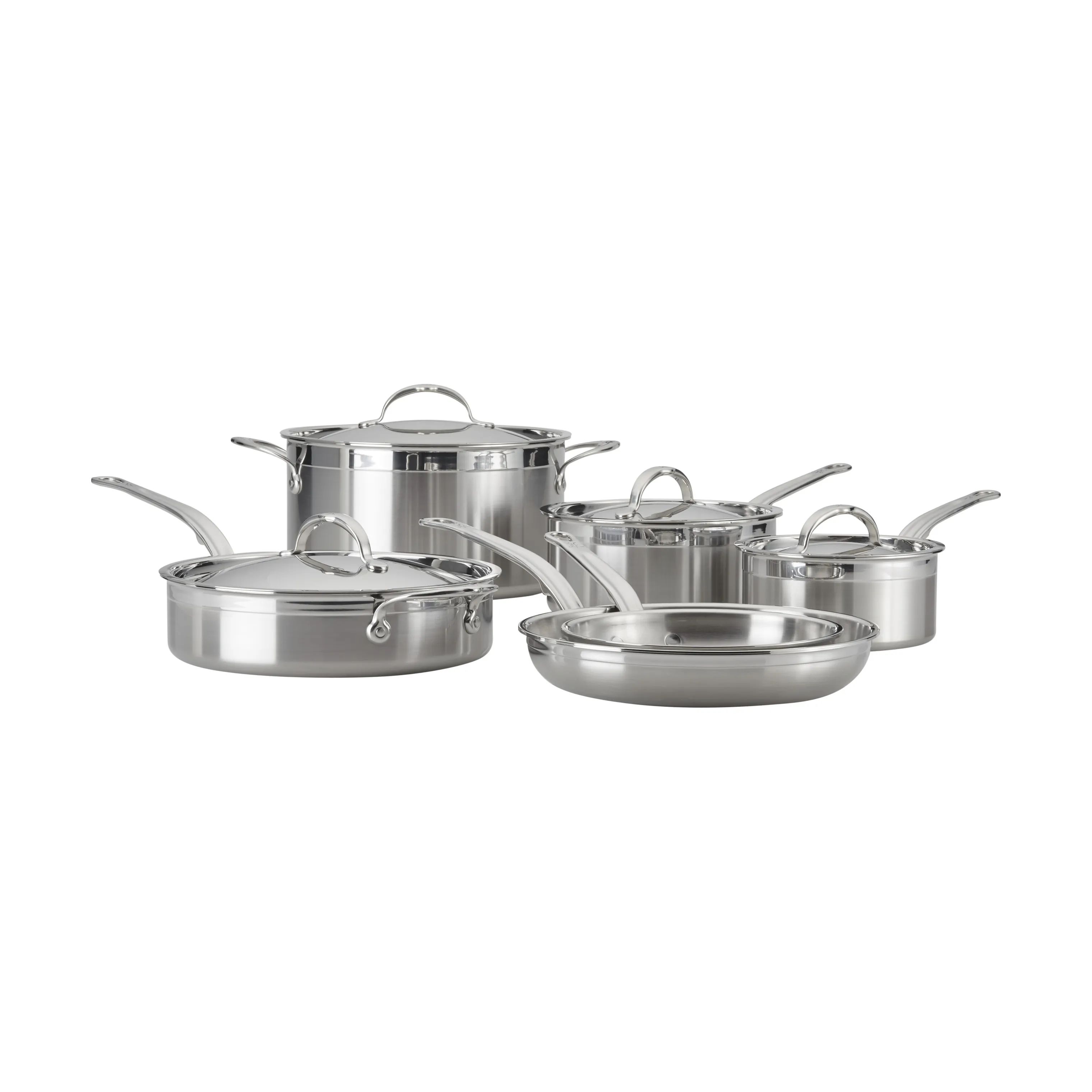Hestan Grydesæt Probond Gryde- og pandesæt - 10 dele i Rustfrit stål, 3