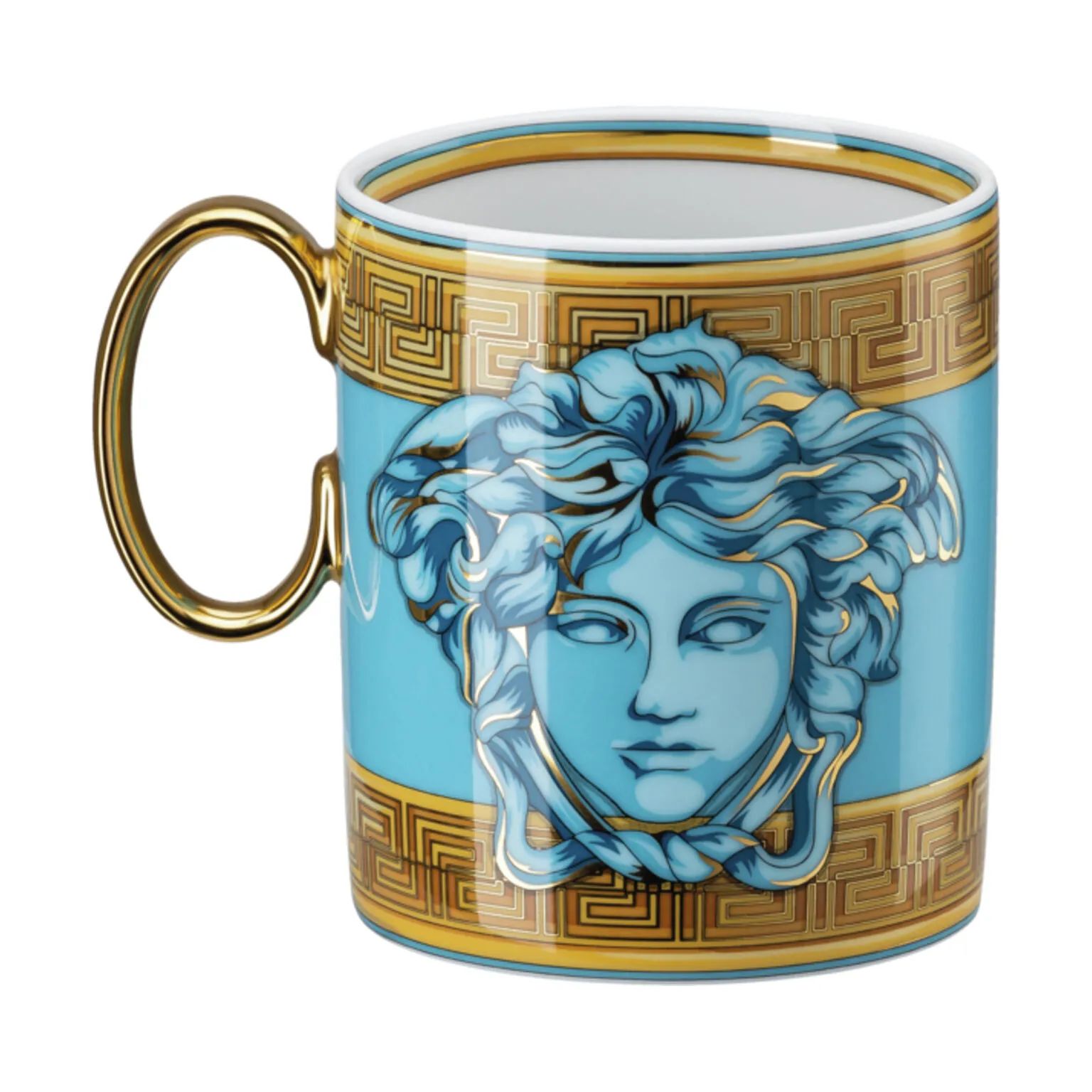 Versace Krus og kopper med hank Blue Coin Krus i Grøn, 2