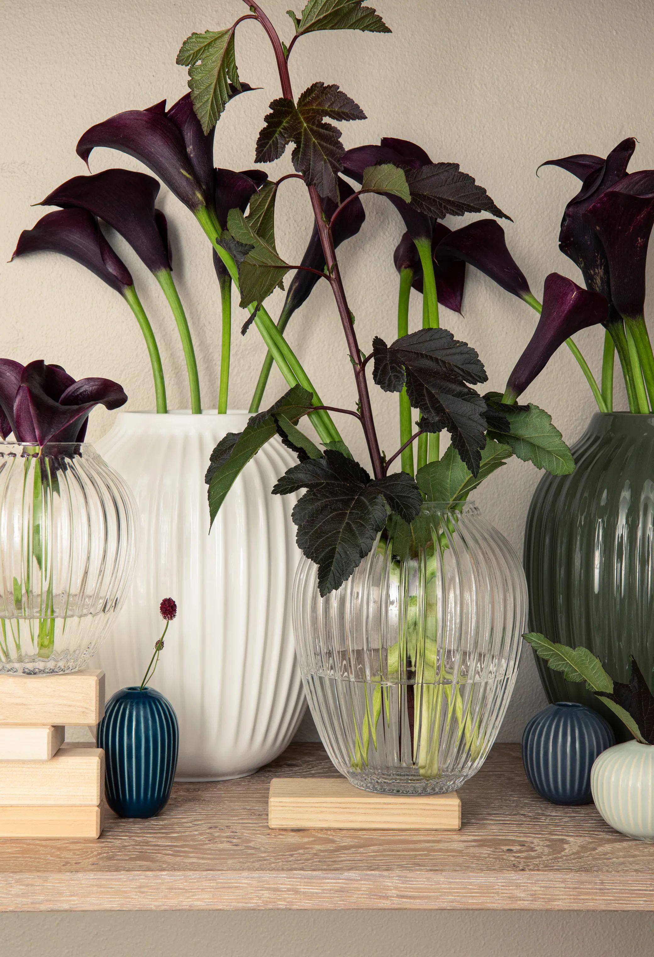Kähler Vaser Hammershøi Vase i Hvid, 25,5 cm, 3