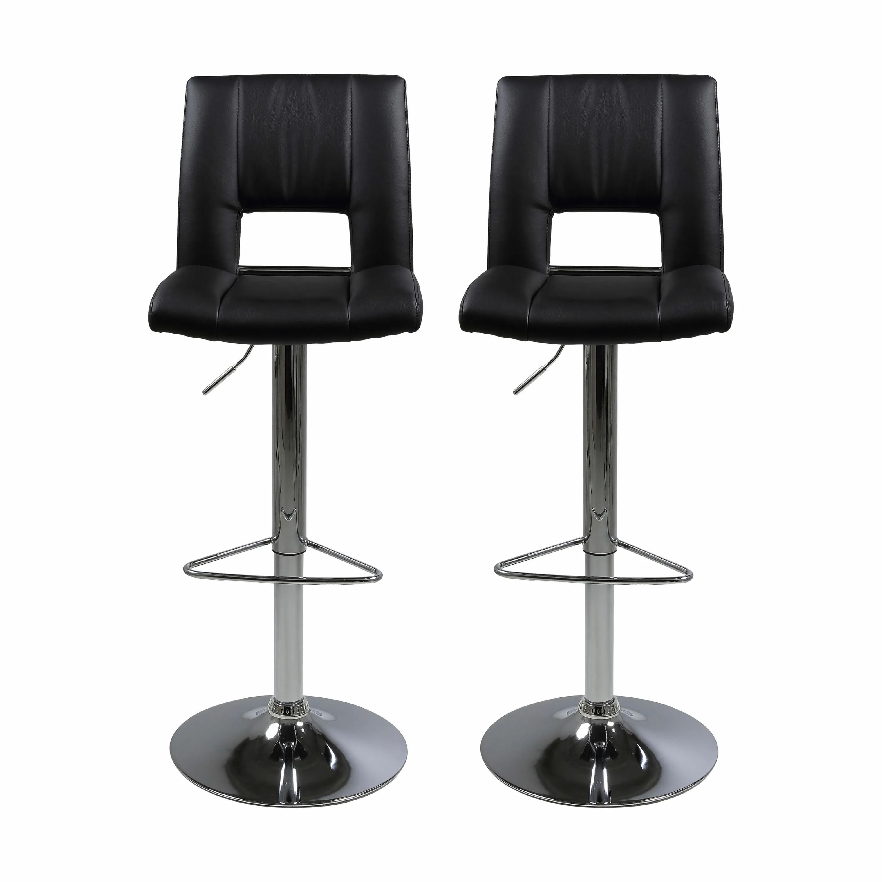 CASA Living Barstole Sylvia Barstol - 2 stk. i sort, 1
