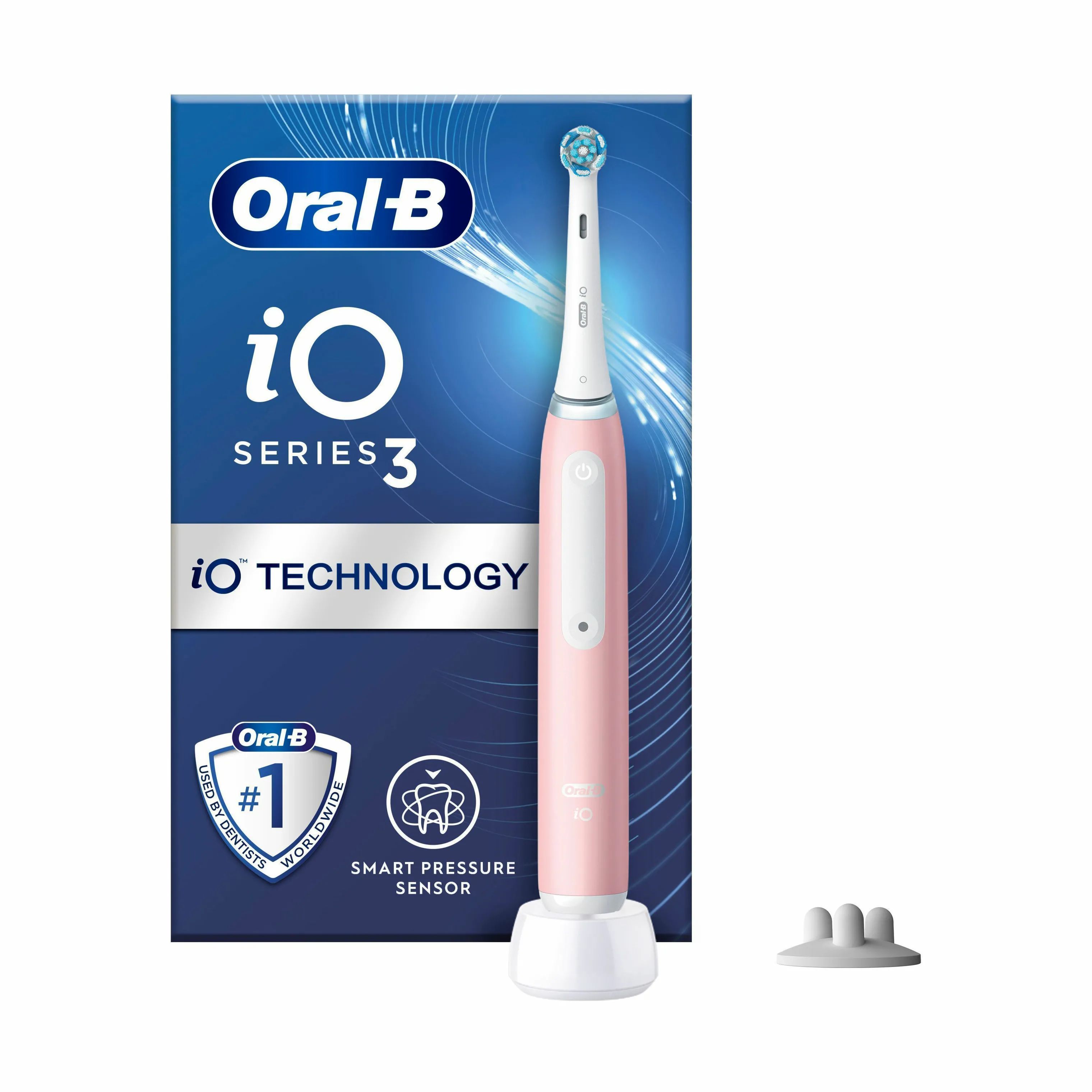 Oral-B Eltandbørster iO3S iO 3S Elektrisk Tandbørste i Pink, 1