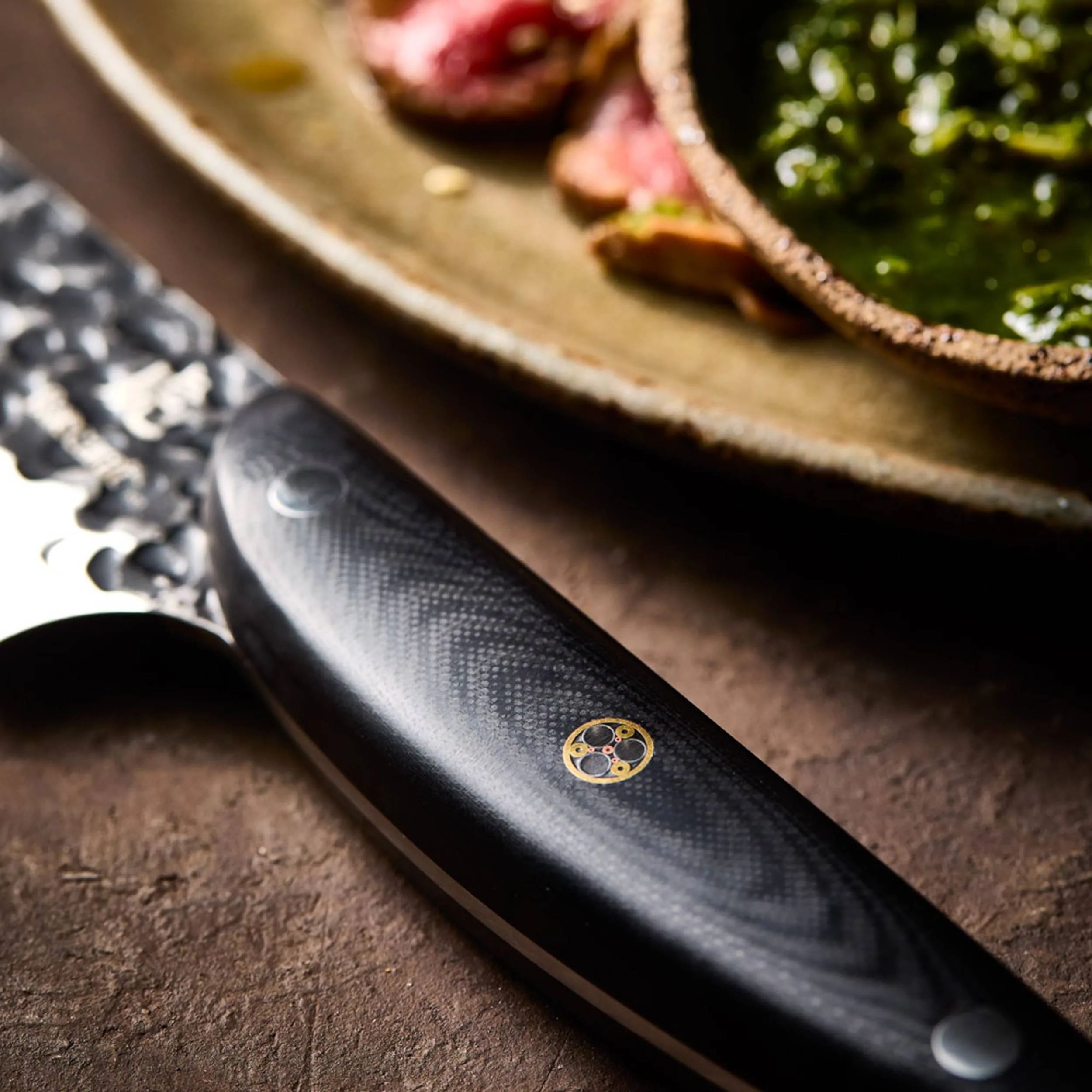 THE CUSTOM CHEF™ Kokkeknive Cuisine::pro Kuro Kiba Cuisine::pro® Kuroi Kiba™ Kokkekniv i Black, 4