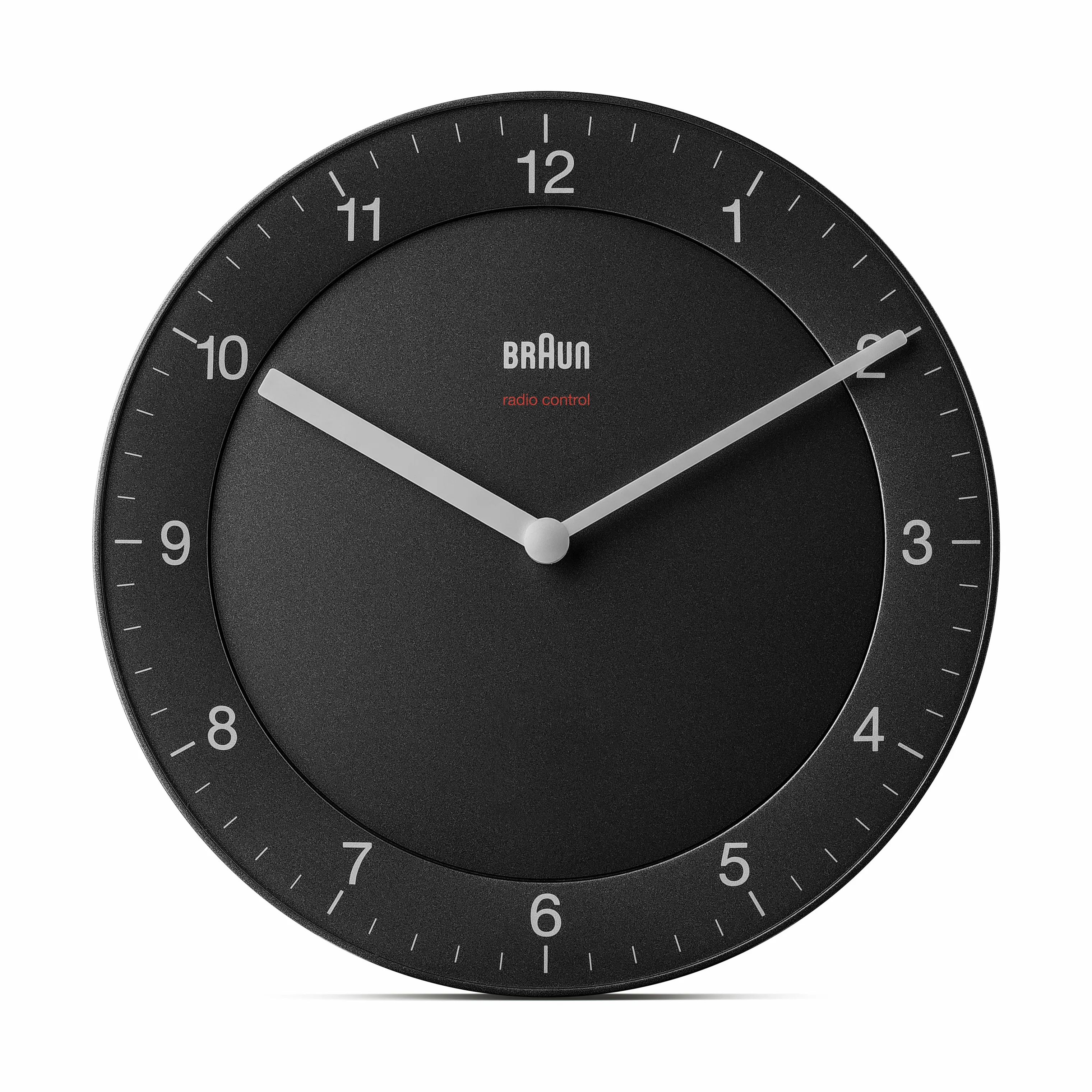 Braun Vægure Vægur BC06-DCF i Sort, 20 cm, 1