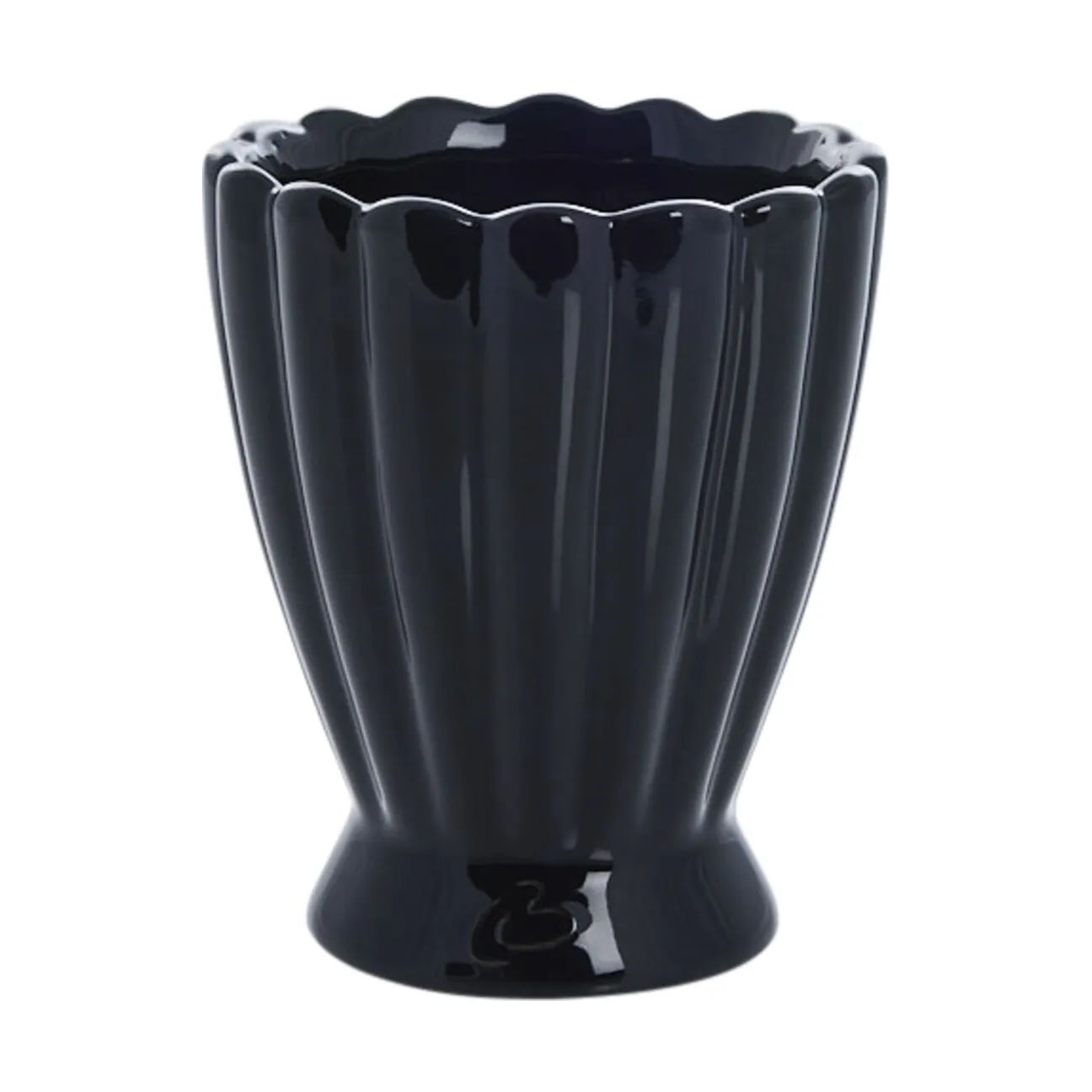 Lene Bjerre Urtepotteskjulere Shenella Urtepotteskjuler i Sort, 12 cm, 1