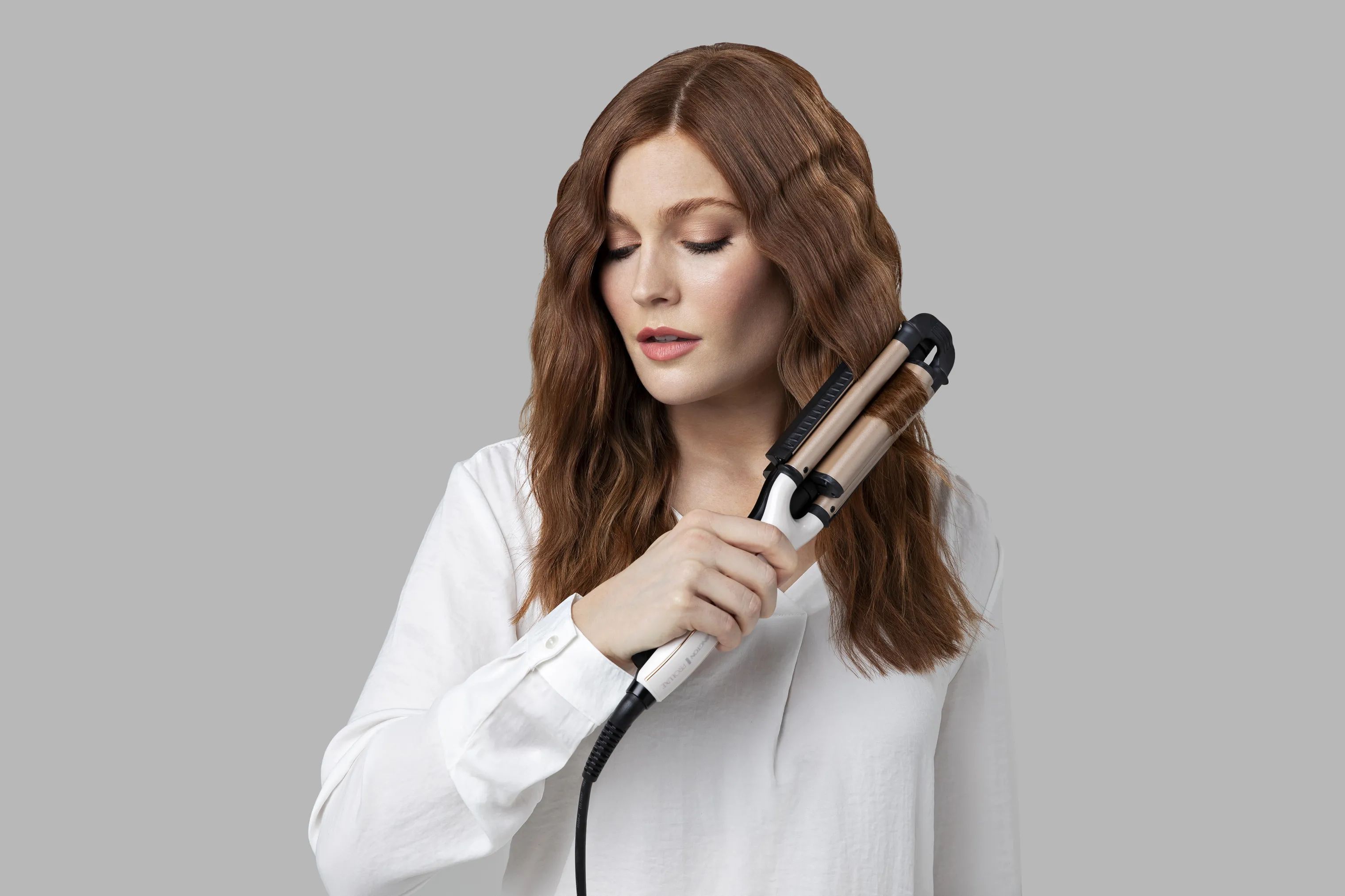 Remington Krøllejern PROluxe 4-in-1 Justerbar Krøllejern i Kobber, 2