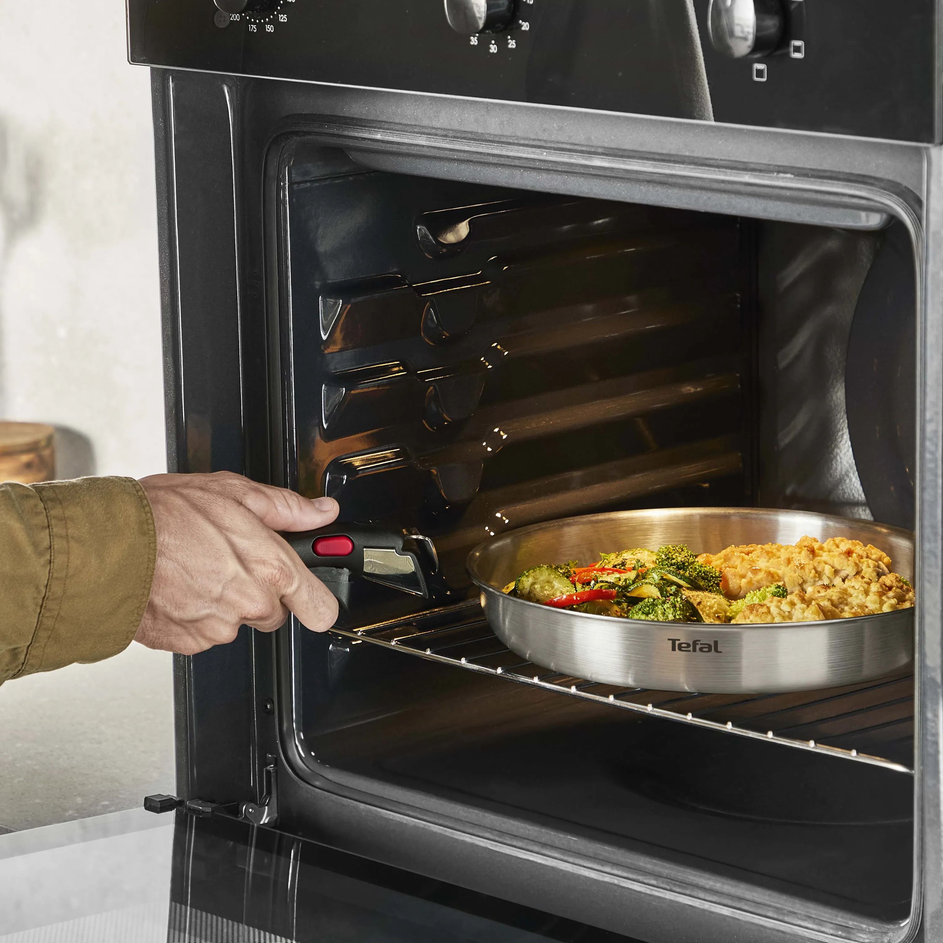 Tefal Stegepander Ingenio Emotion Plus SS Stegepandesæt - 3 dele i Sølvfarvet, 3