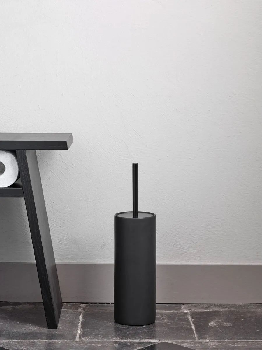 Aquanova Toiletbørster Forte Toiletbørsteholder i sort, 3