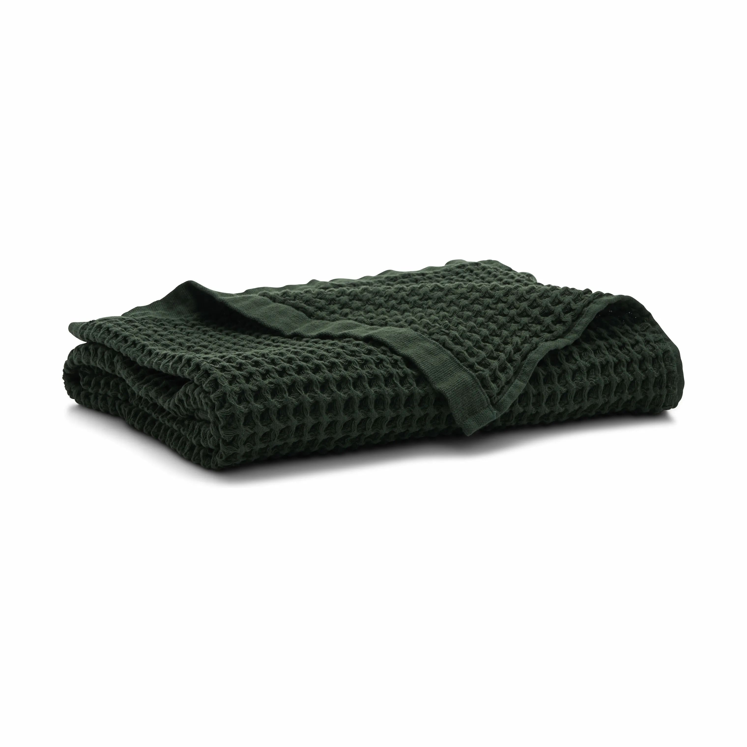 Marc O'Polo Håndklæder Mova Håndklæde i Dark green , B70 x L140 cm, 1