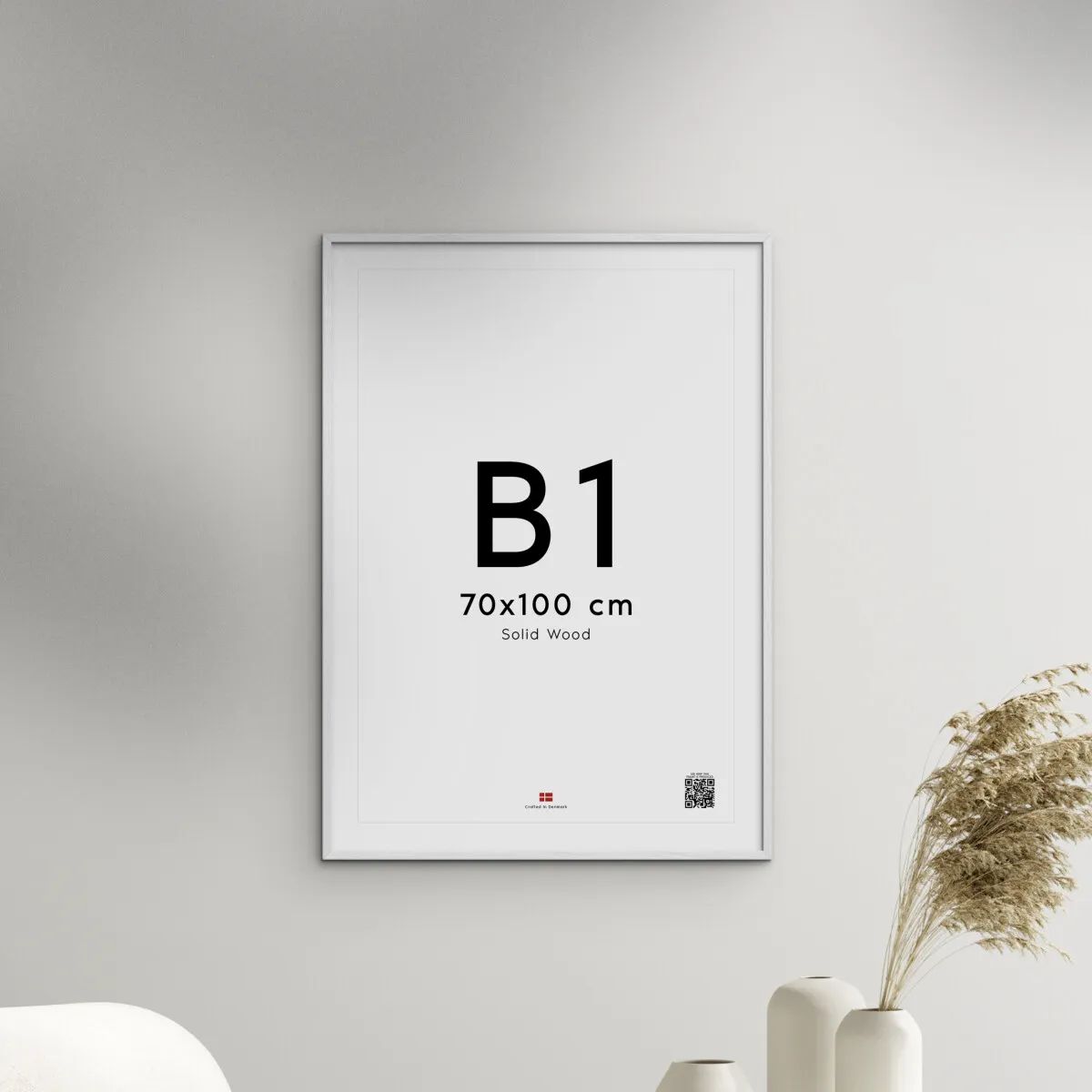 Poster&Frame Billedrammer Billedramme i Hvid, B100 x L70 cm, 2