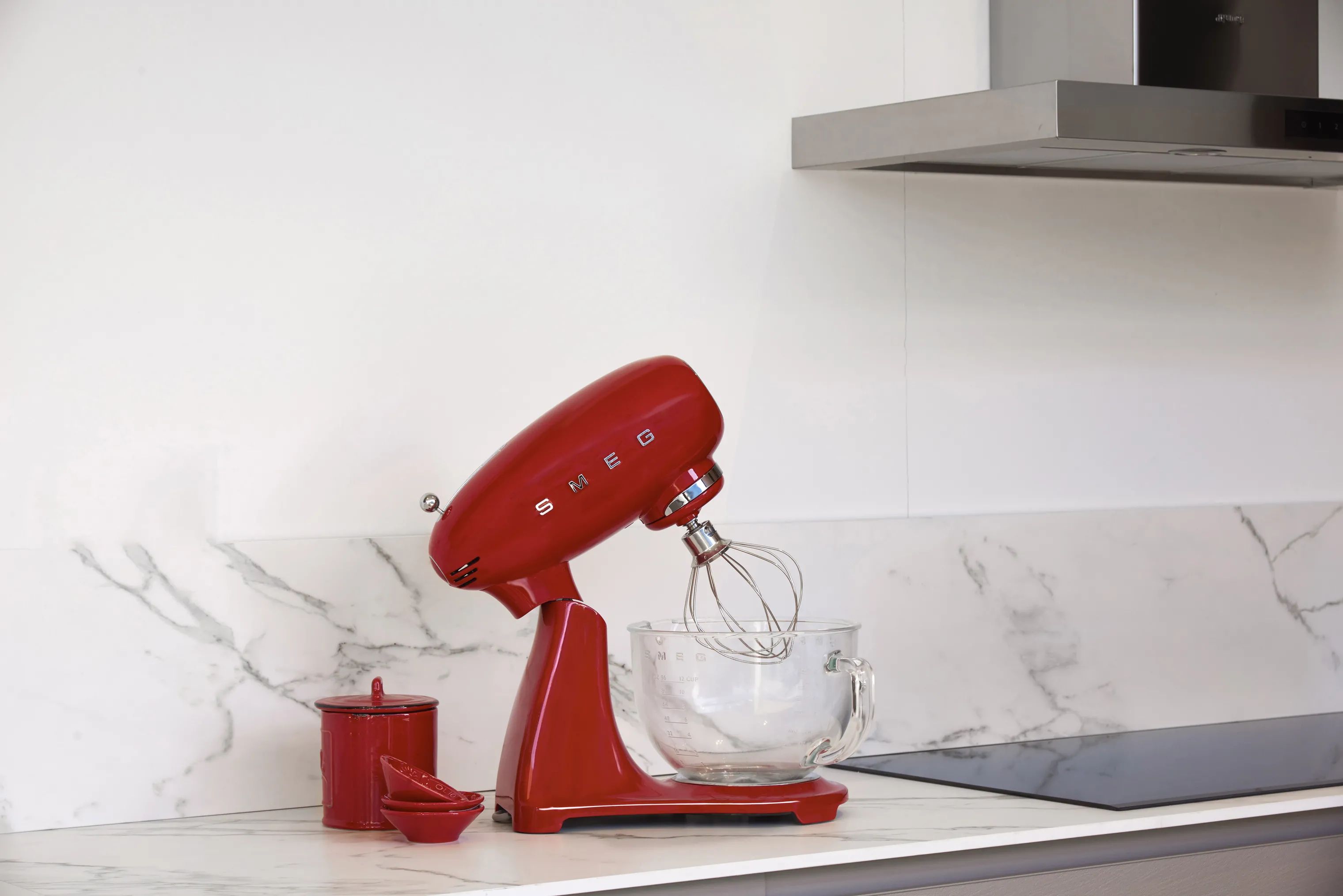 Smeg Tilbehør til røremaskiner 50's Style Piskeris i Stål, 3