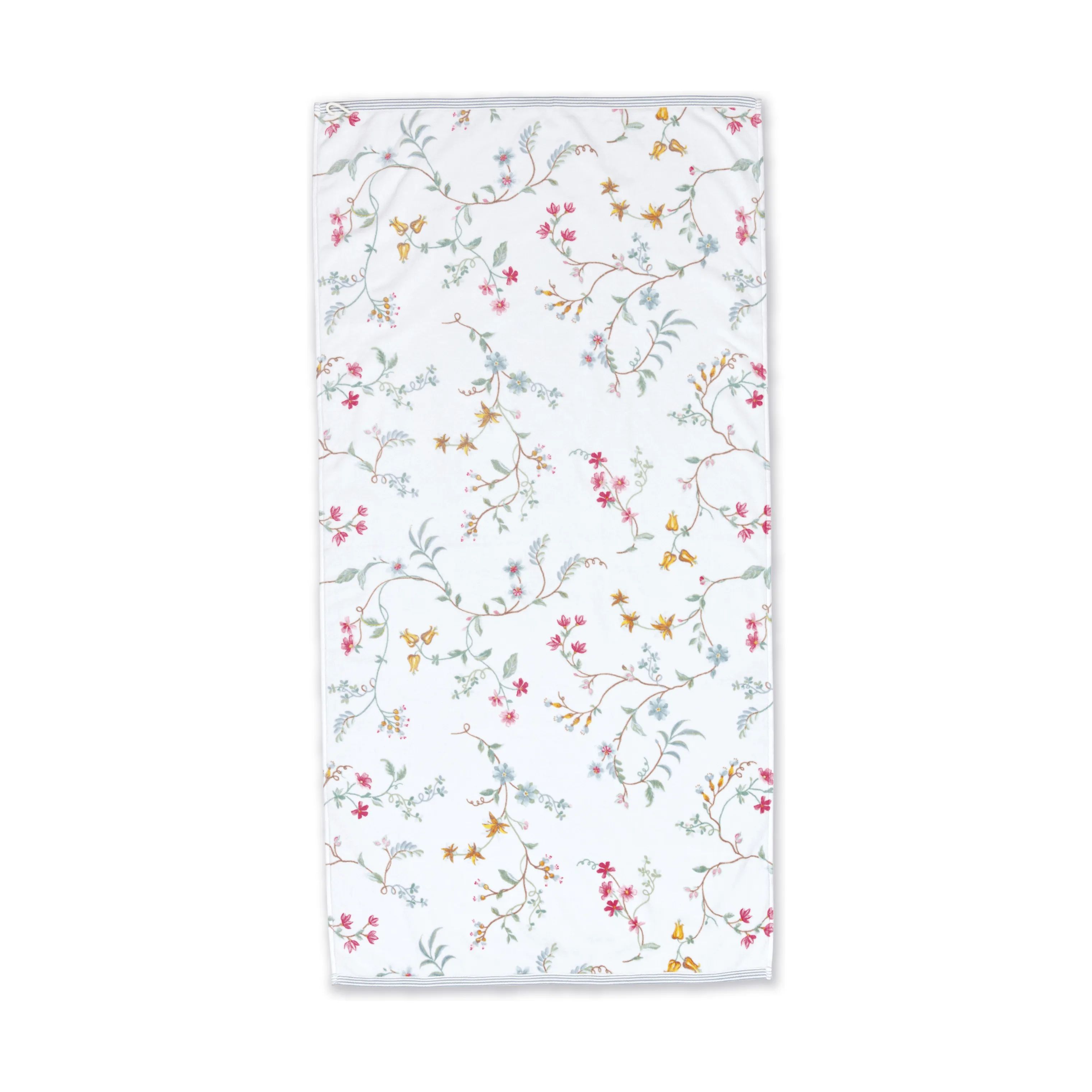 PIP Studio Håndklæder Les Fleurs Håndklæde i White, B70 x L140 cm, 1