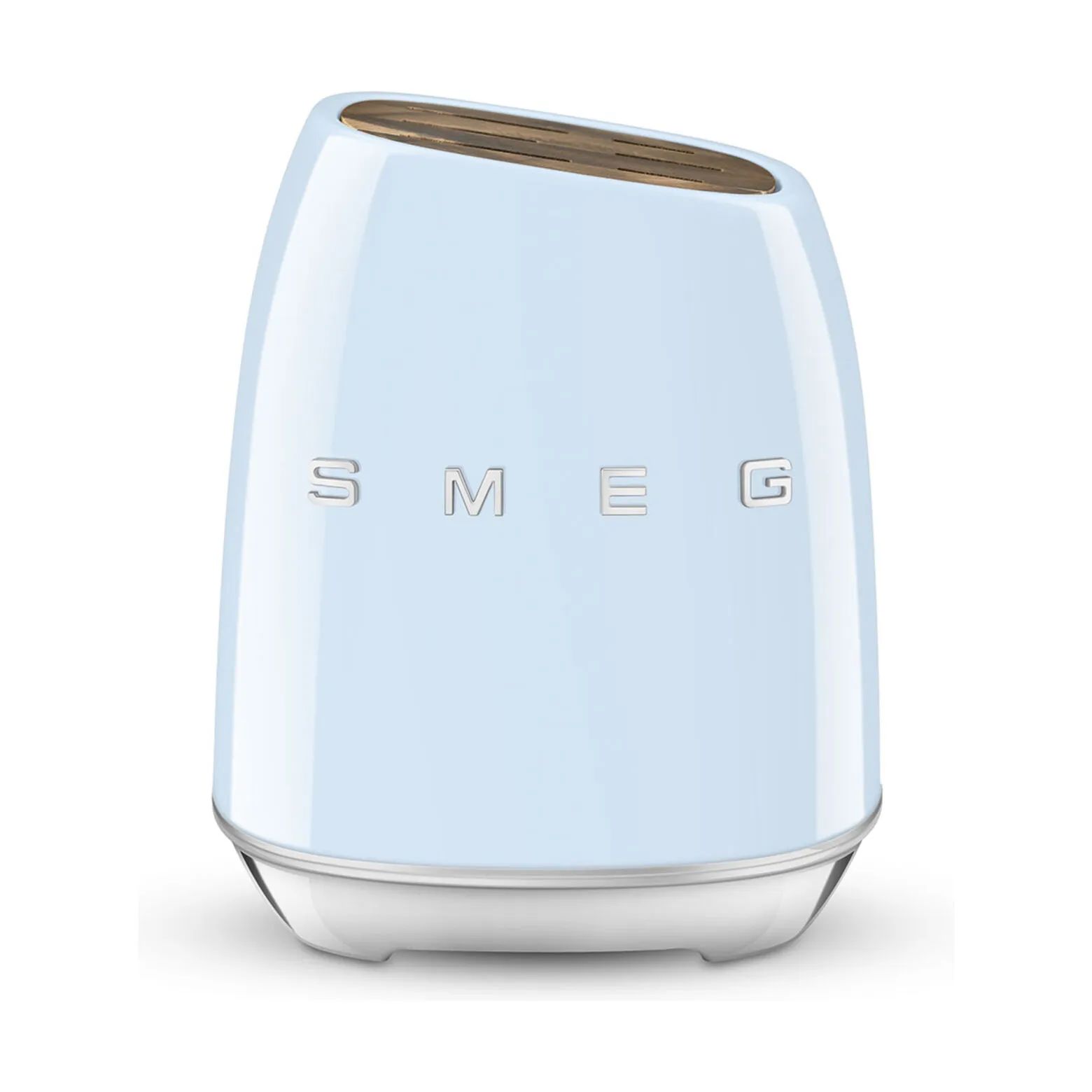 Smeg Knivblokke med knive 50's Style Knivbloksæt - 7 dele i Pastelblå, 2