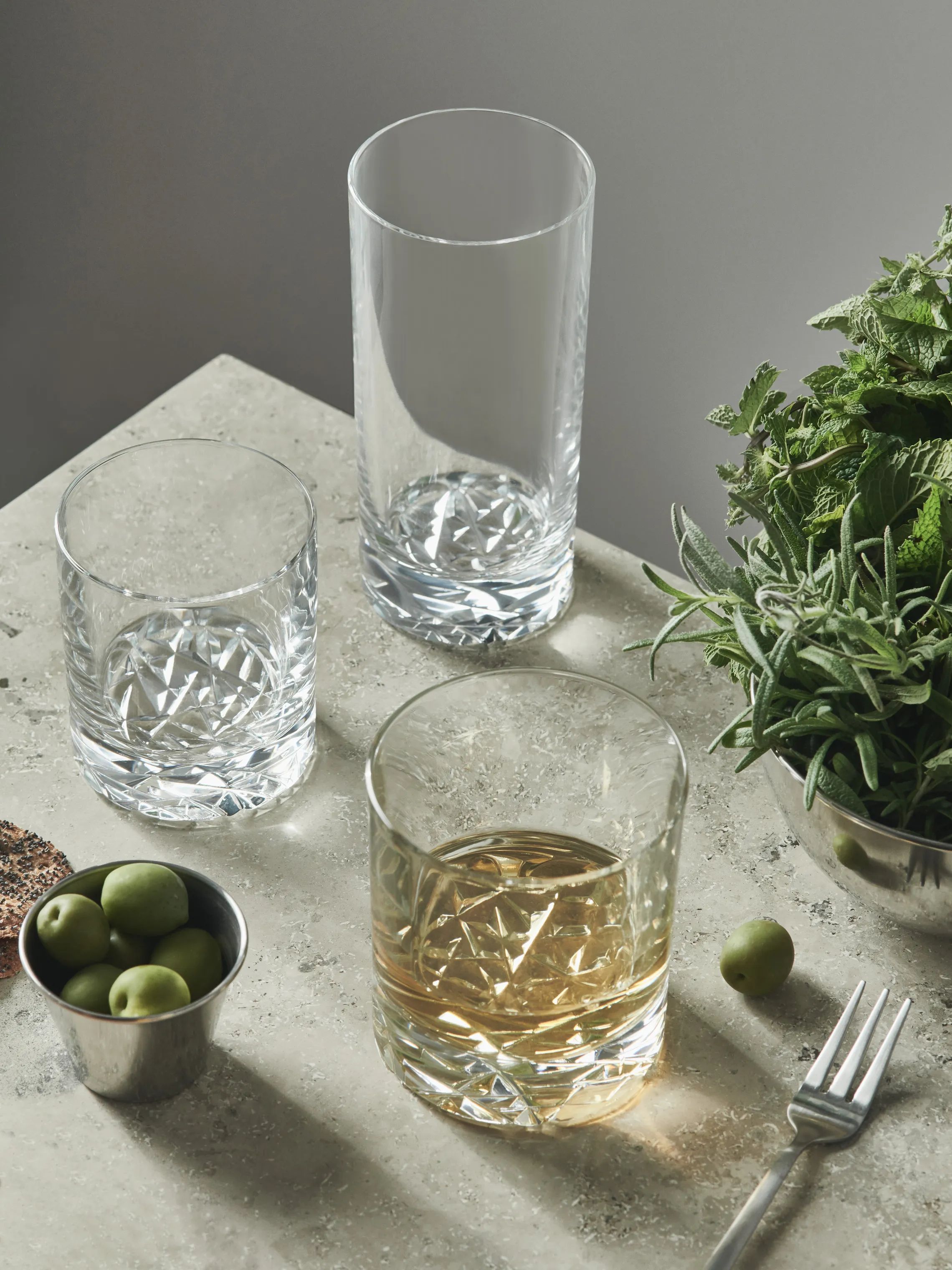 Orrefors Highball glas Carat Highball Glas - 2 stk i klar, 2