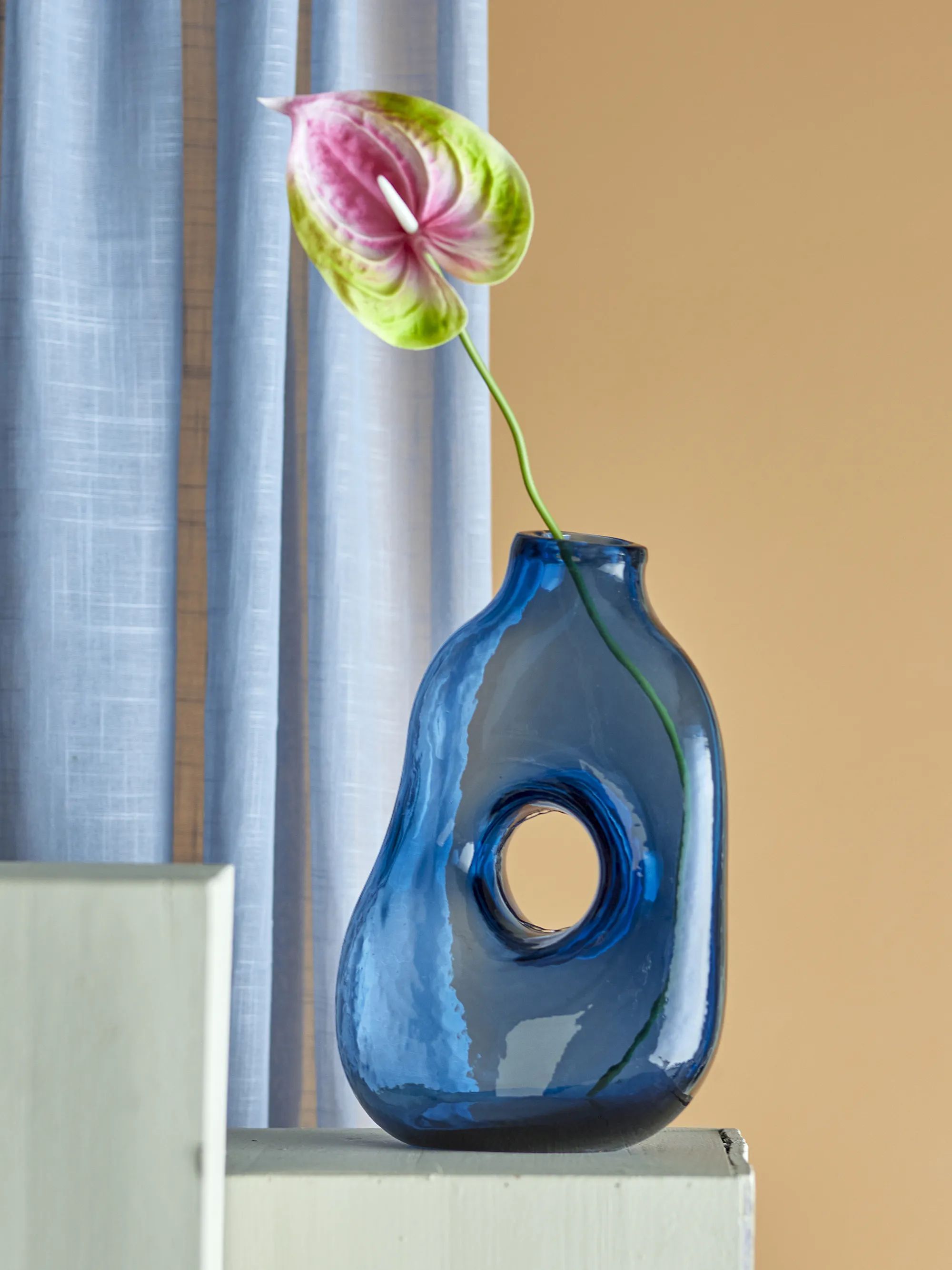 Bloomingville Vaser Harri Vase i Blå, 3
