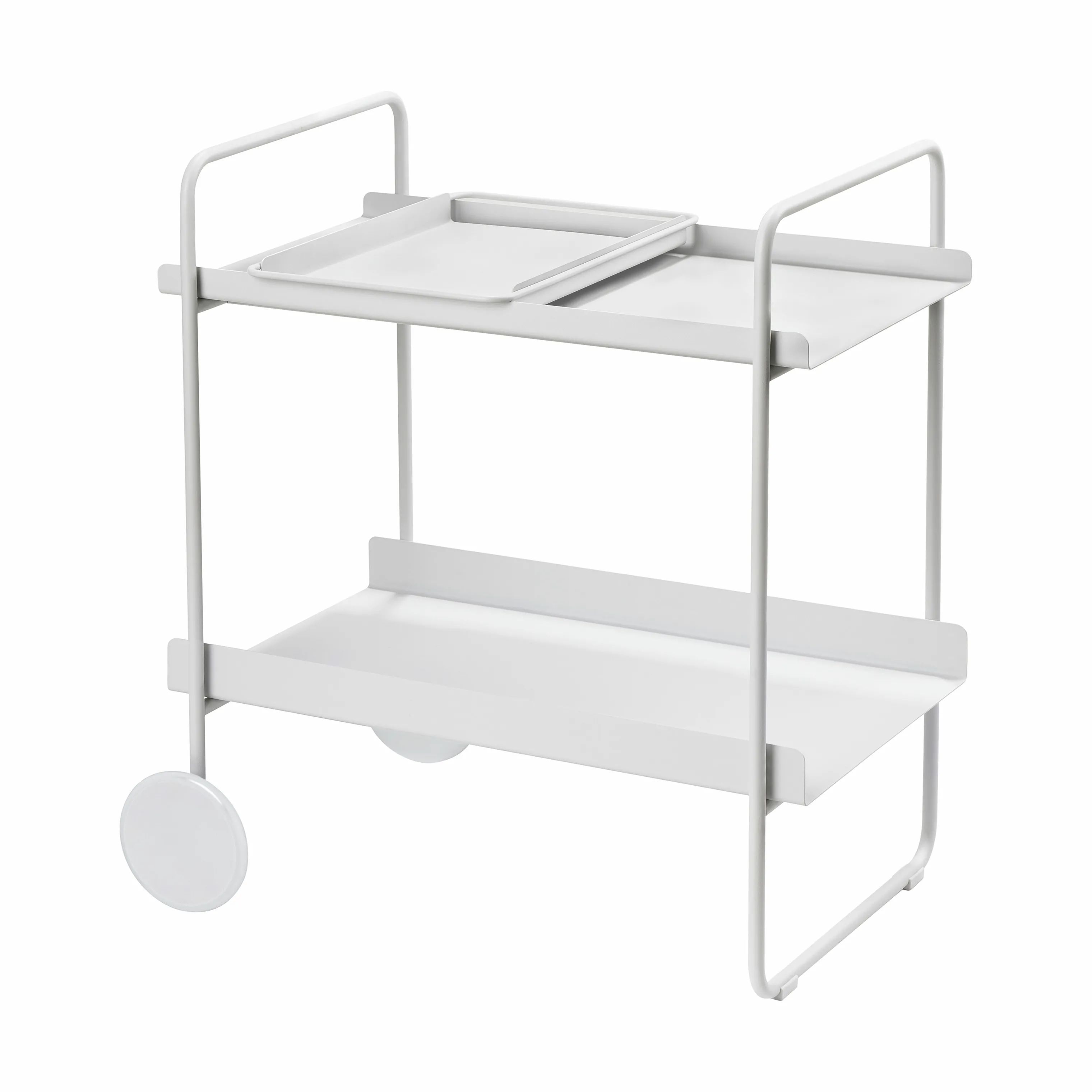 Zone Barborde Barvogn i Soft Grey, 1