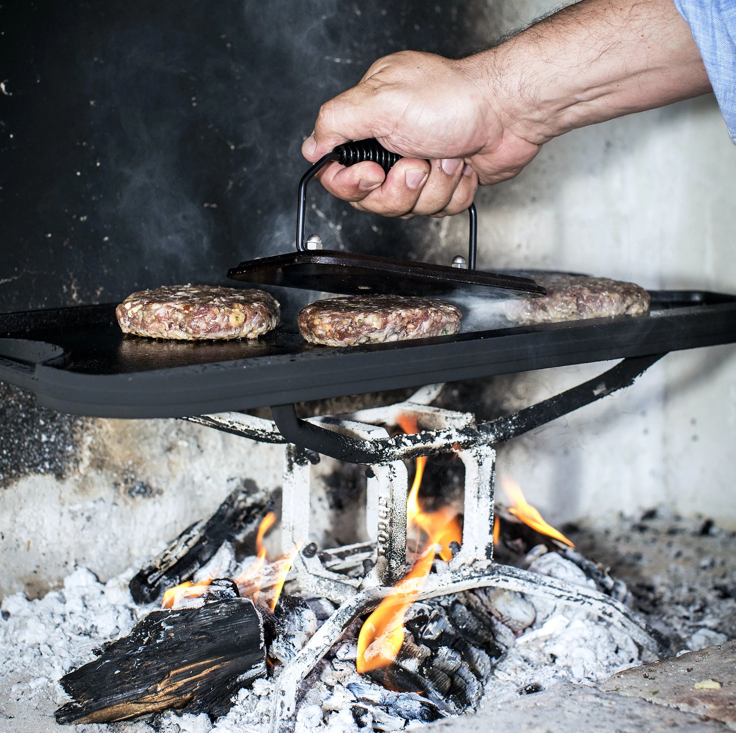 Lodge Cast Iron Øvrigt grilltilbehør Classic Kødpresser i Sort, 3