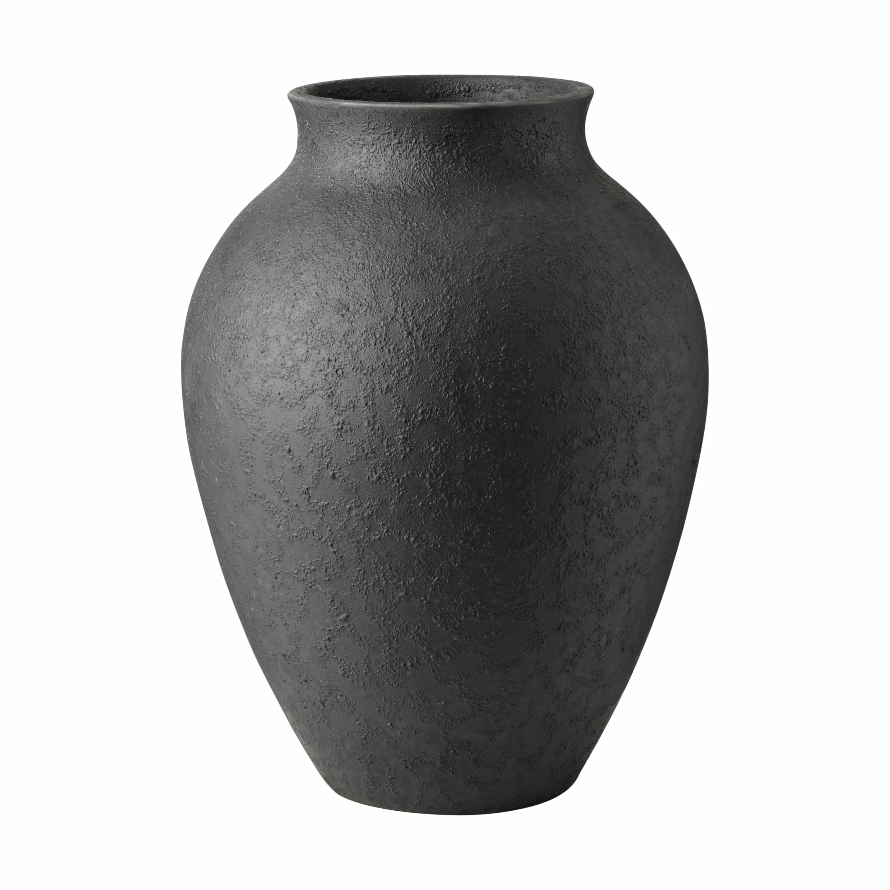 Knabstrup Keramik Vaser Vase i Sort, 27 cm, 1