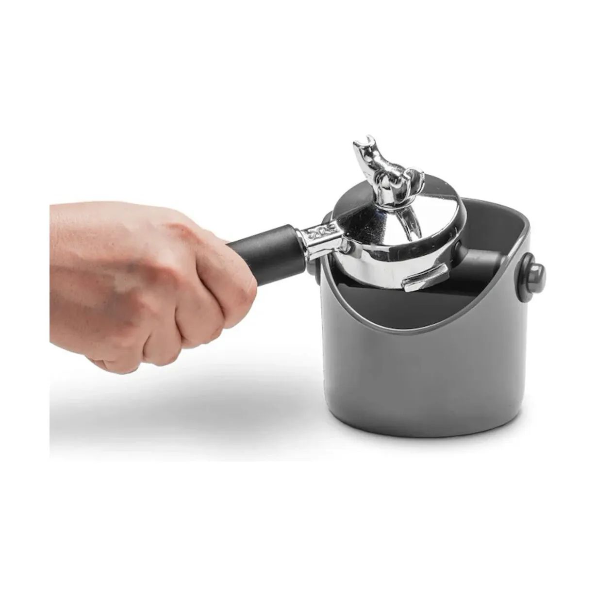 Dreamfarm Tilbehør til espressomaskiner Kaffegrumsbeholder i Grå, 11 cm, 3