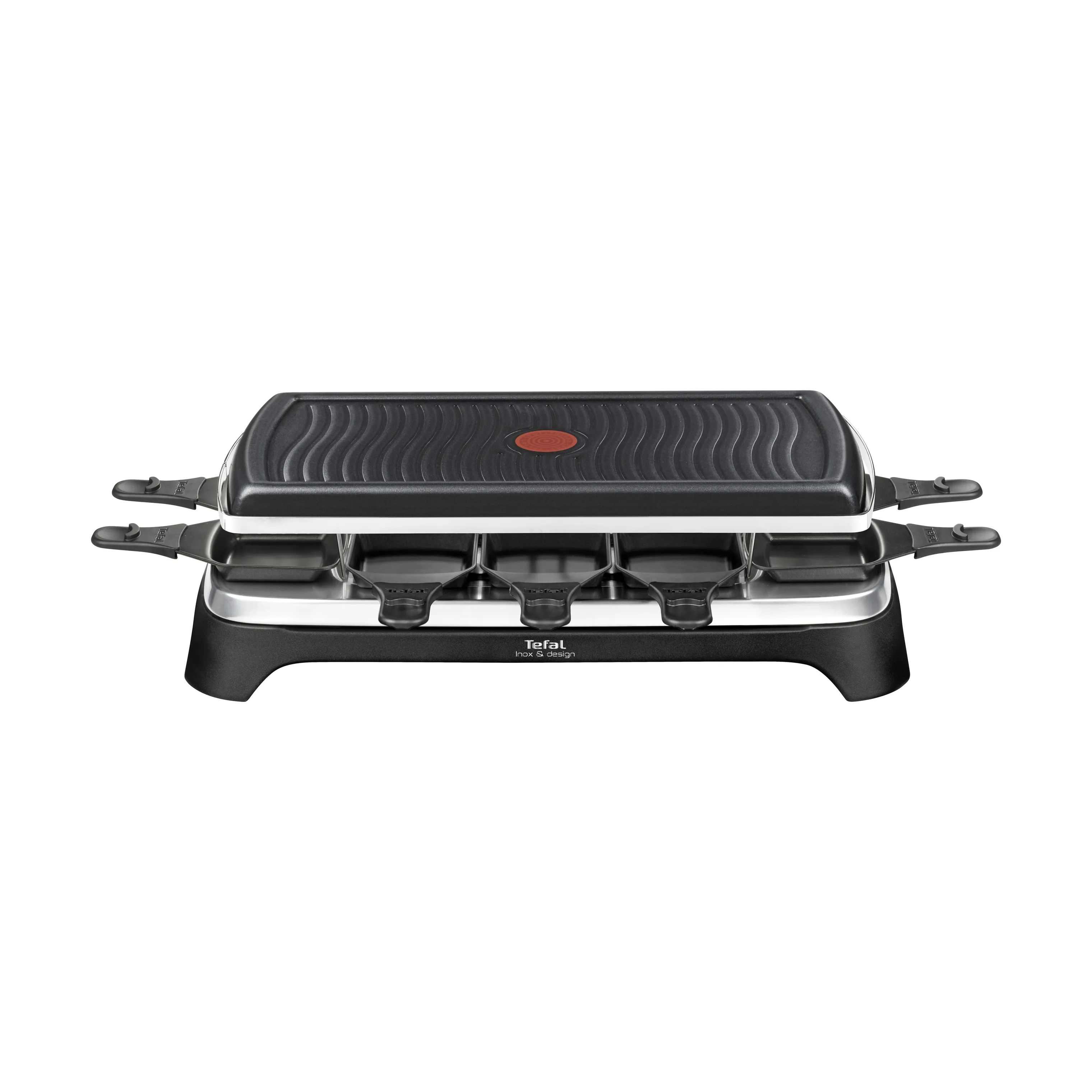 Tefal Racletter Inox & Design Raclette i Sort, 1