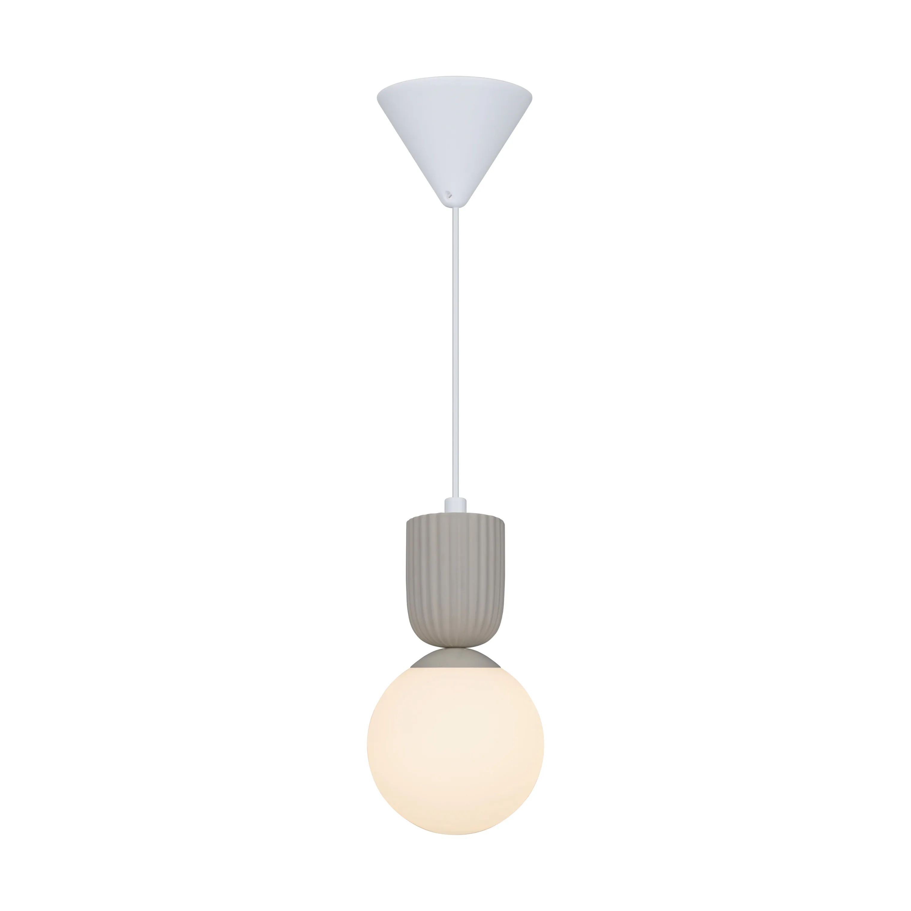 Nordlux Pendler Sadie Pendel i Beige / Opal, 6