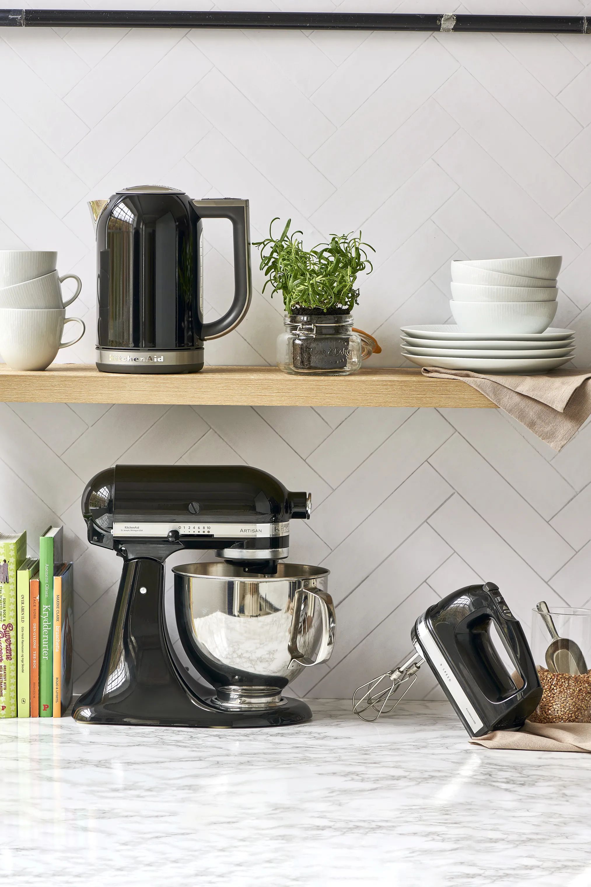KitchenAid Røremaskiner Artisan Røremaskine 5KSM125EOB i Sort, 5