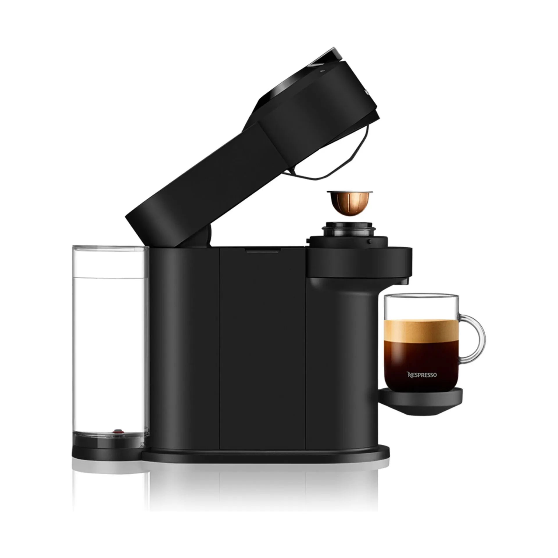 Sage Nespresso kapselmaskiner Vertuo Next SNV Kapsel Kaffemaskine i Matte Black, 2